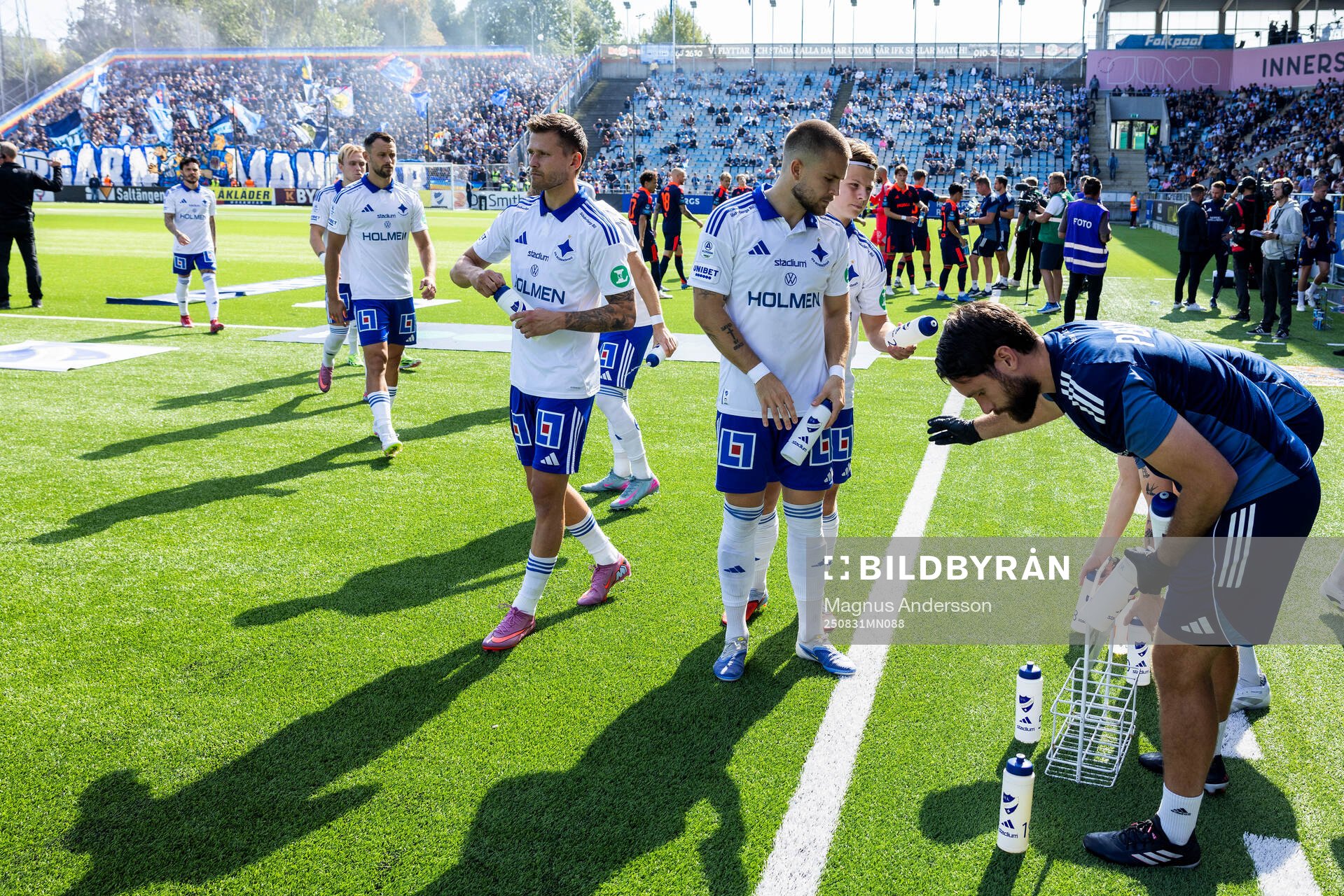 IFK Norrköpings Arnor Traustason och Amadeus Sögaard