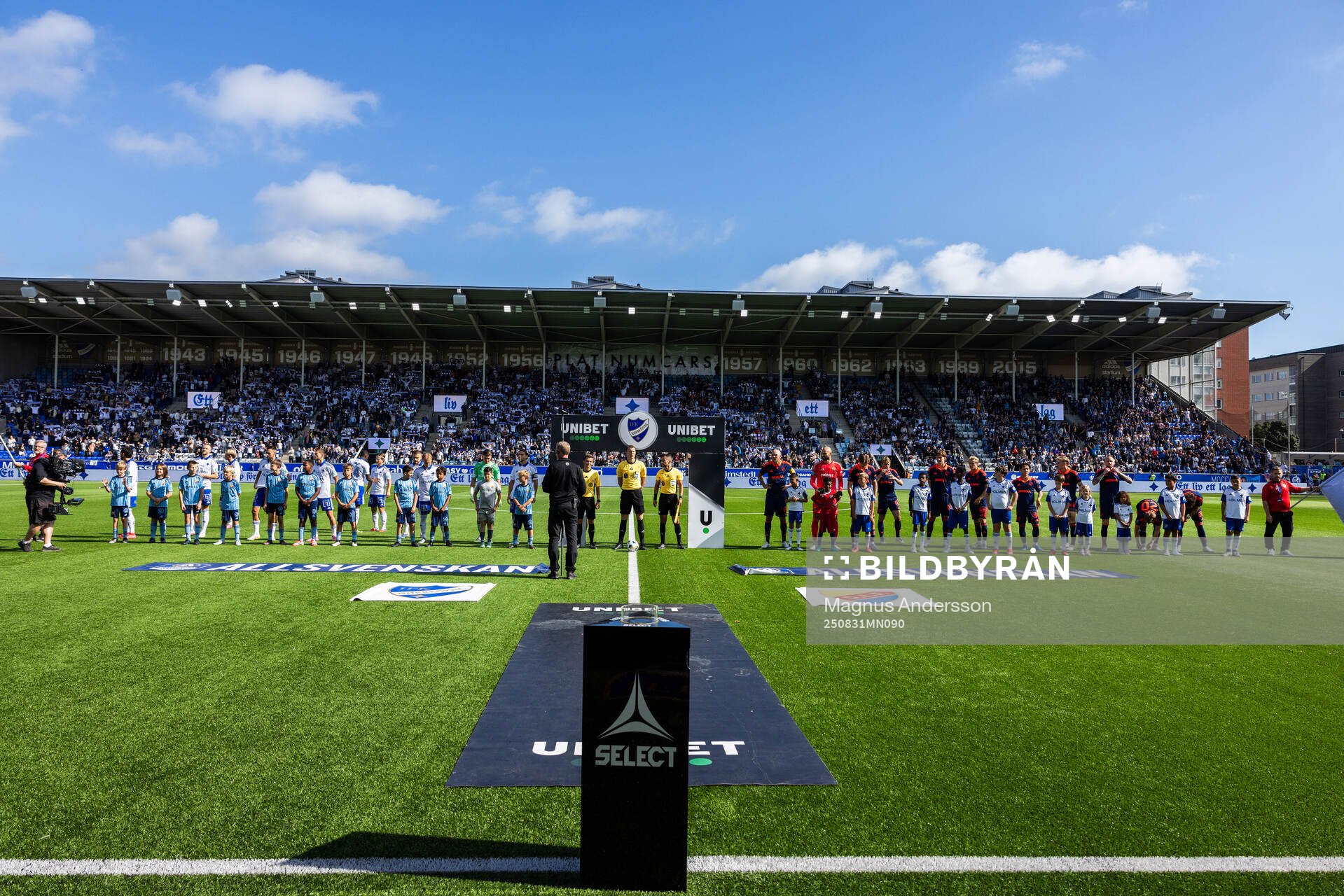 IFK Norrköpings spelare och Djurgårdens spelare
