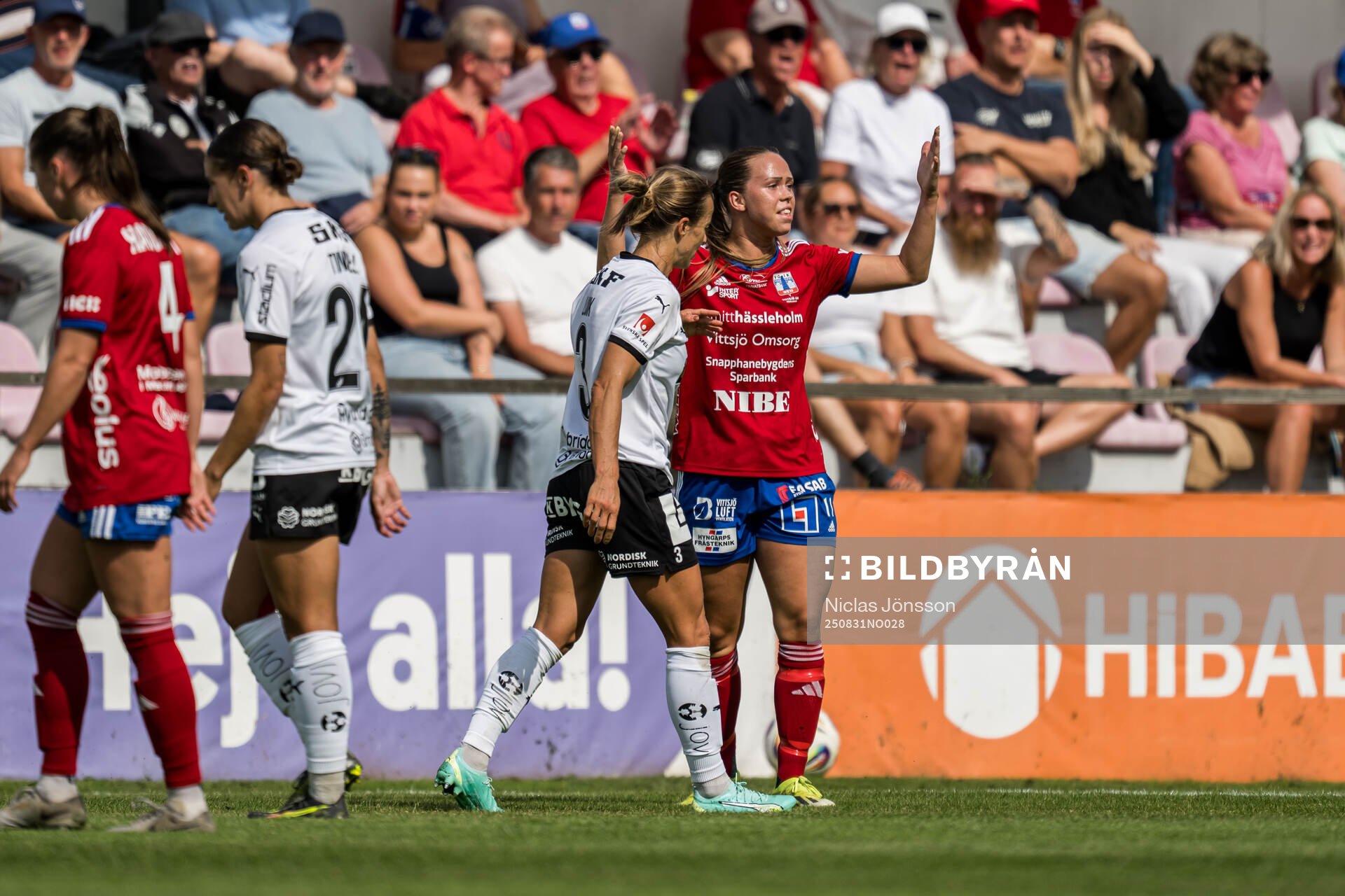 Vittsjös Hanna Ekengren reagerar