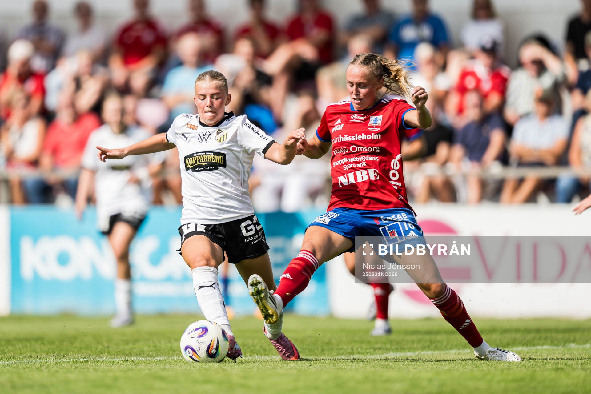 Häckens Matilda Nildén och Vittsjös Olivia Wänglund