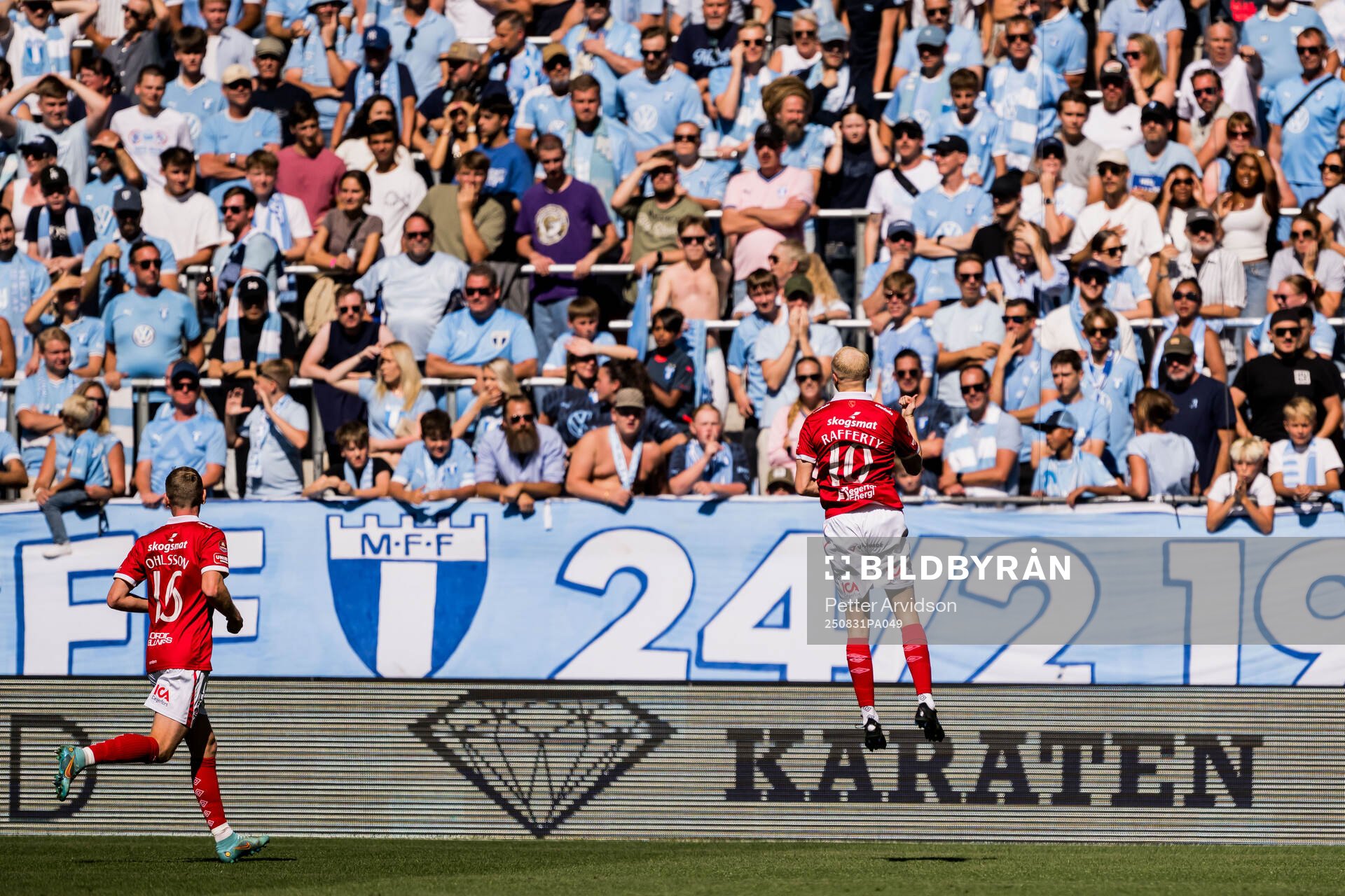 Degerfors Marcus Rafferty jublar
