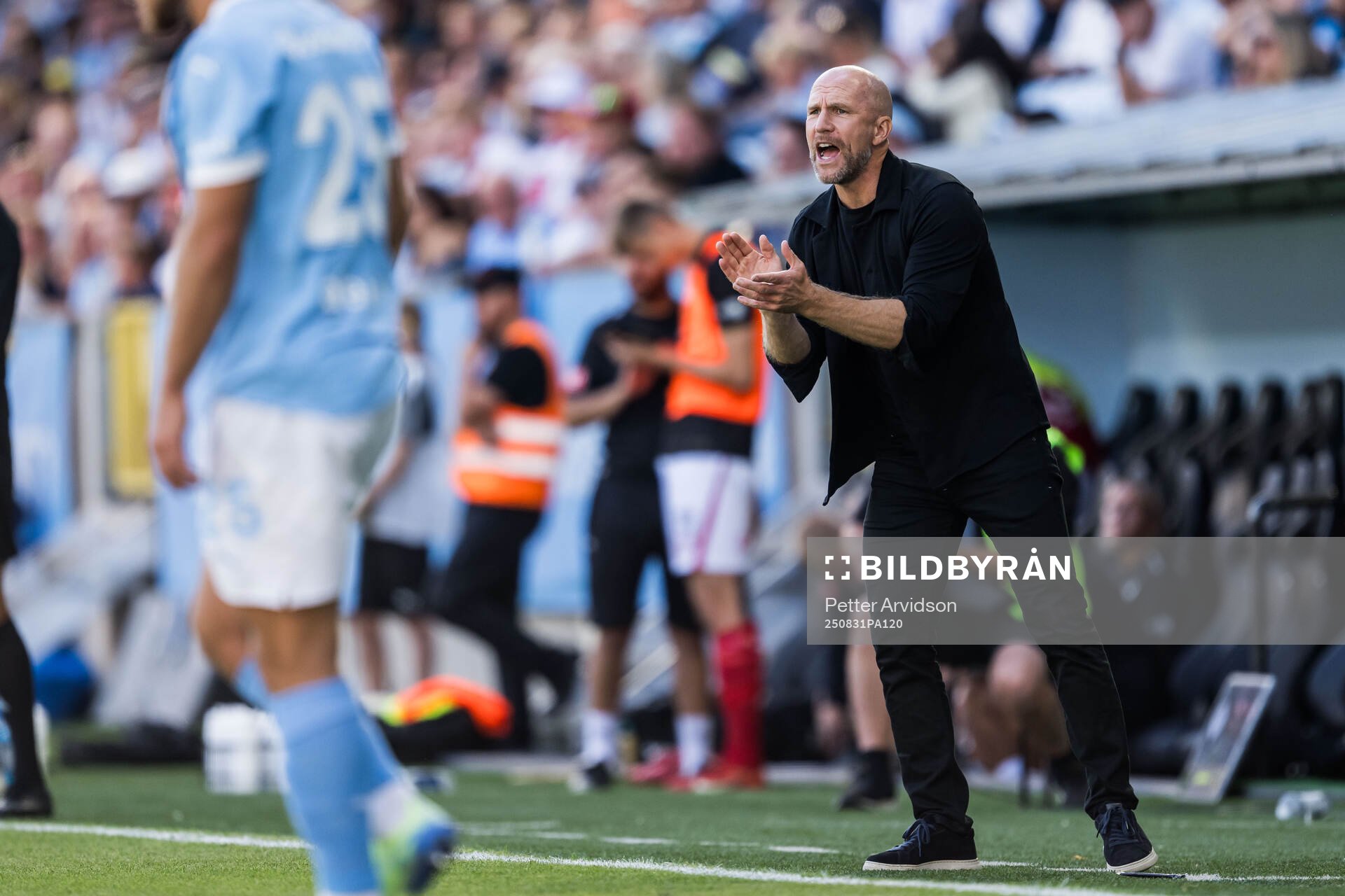 Malmö FFs huvudtränare Henrik Rydström