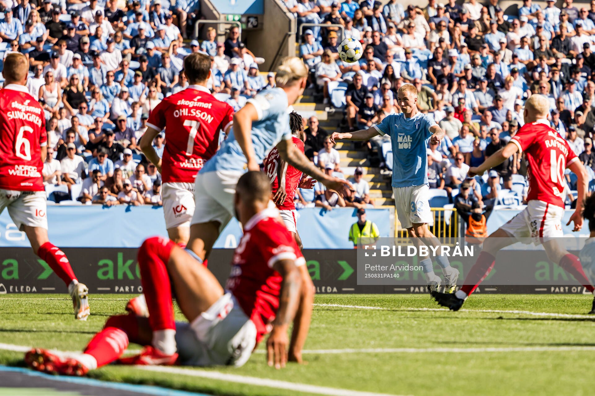 Malmö FFs Daniel Gudjohnsen