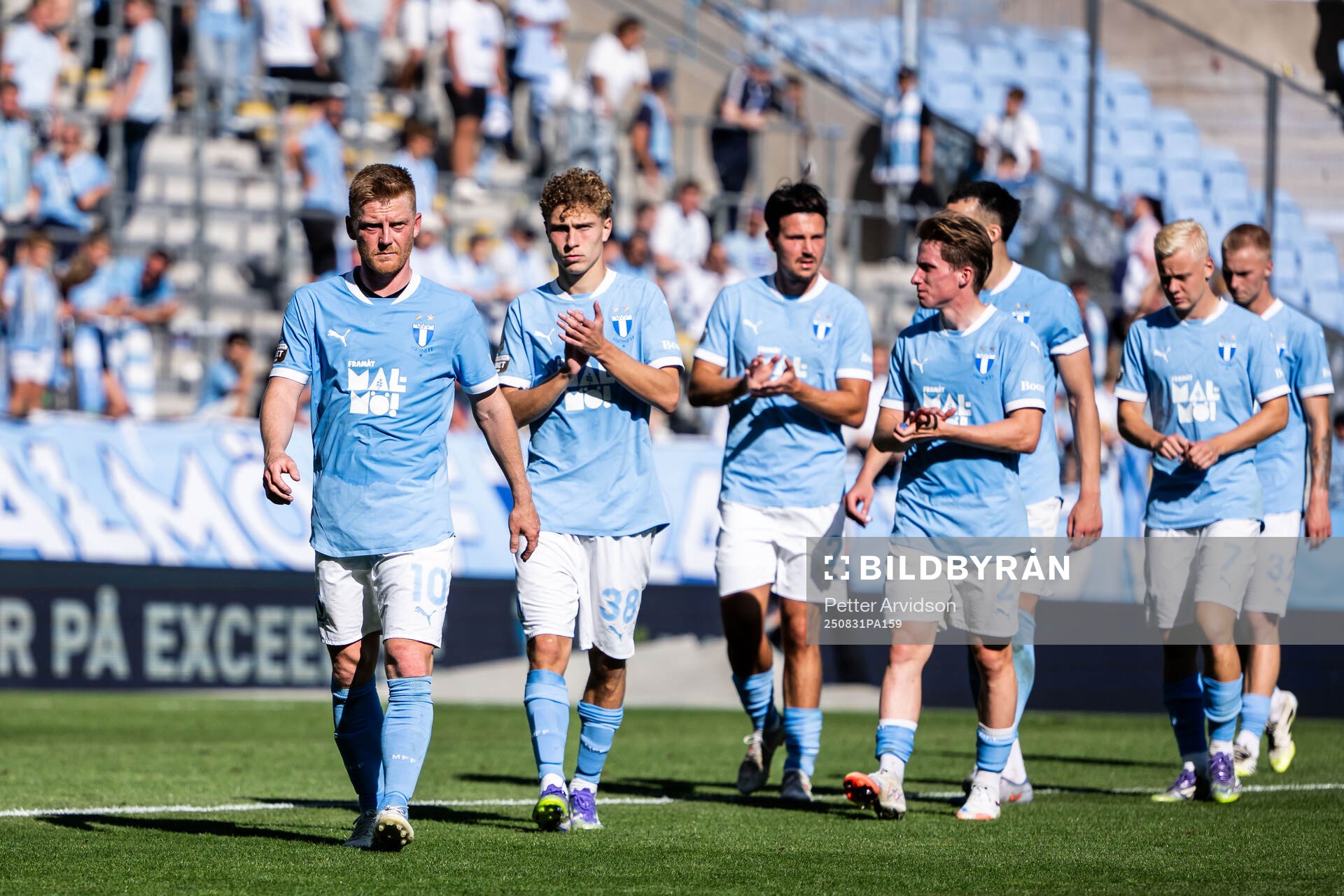 Malmö FFs Anders Christiansen, Hugo Bolin, Stefano