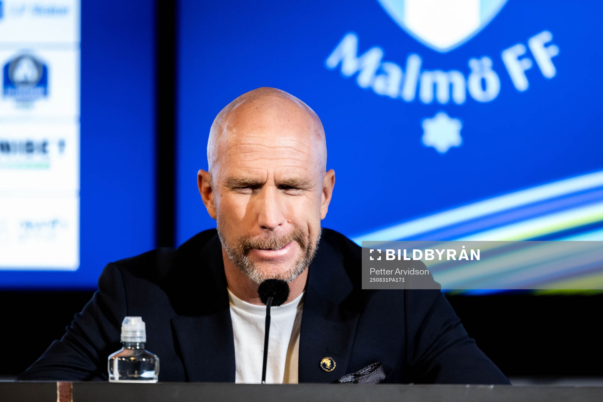 Malmö FFs huvudtränare Henrik Rydström
