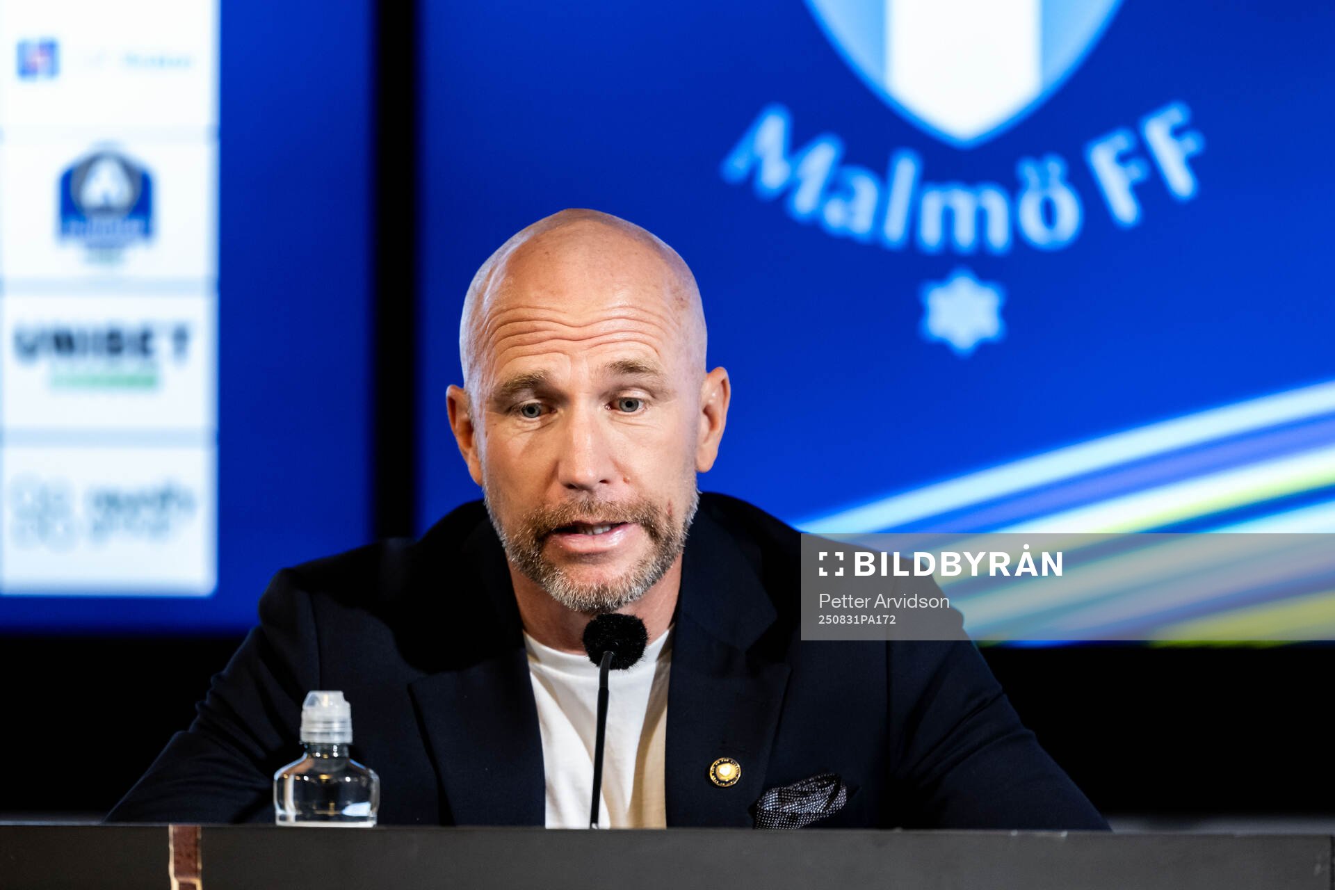 Malmö FFs huvudtränare Henrik Rydström