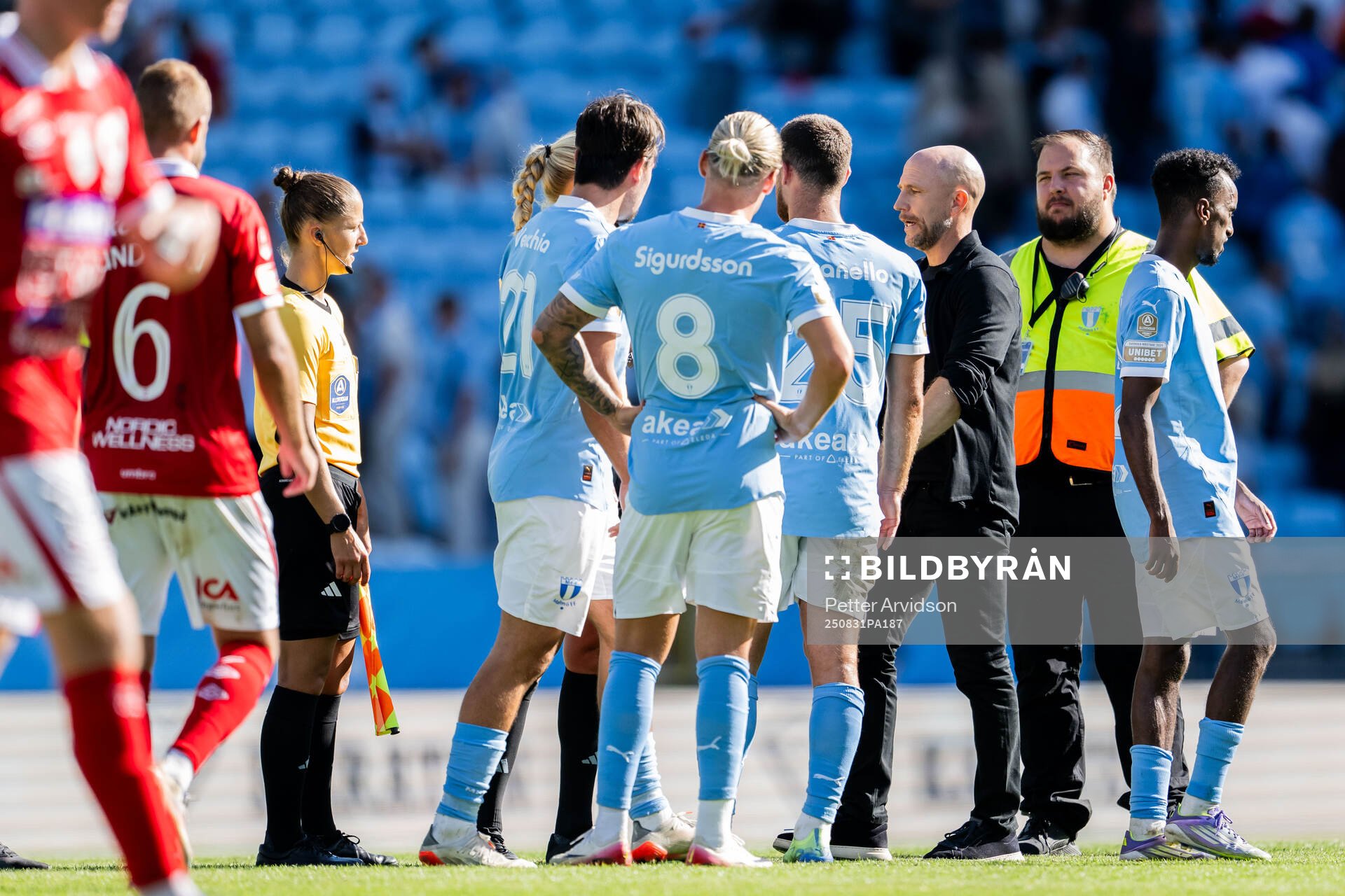 Malmö FFs huvudtränare Henrik Rydström