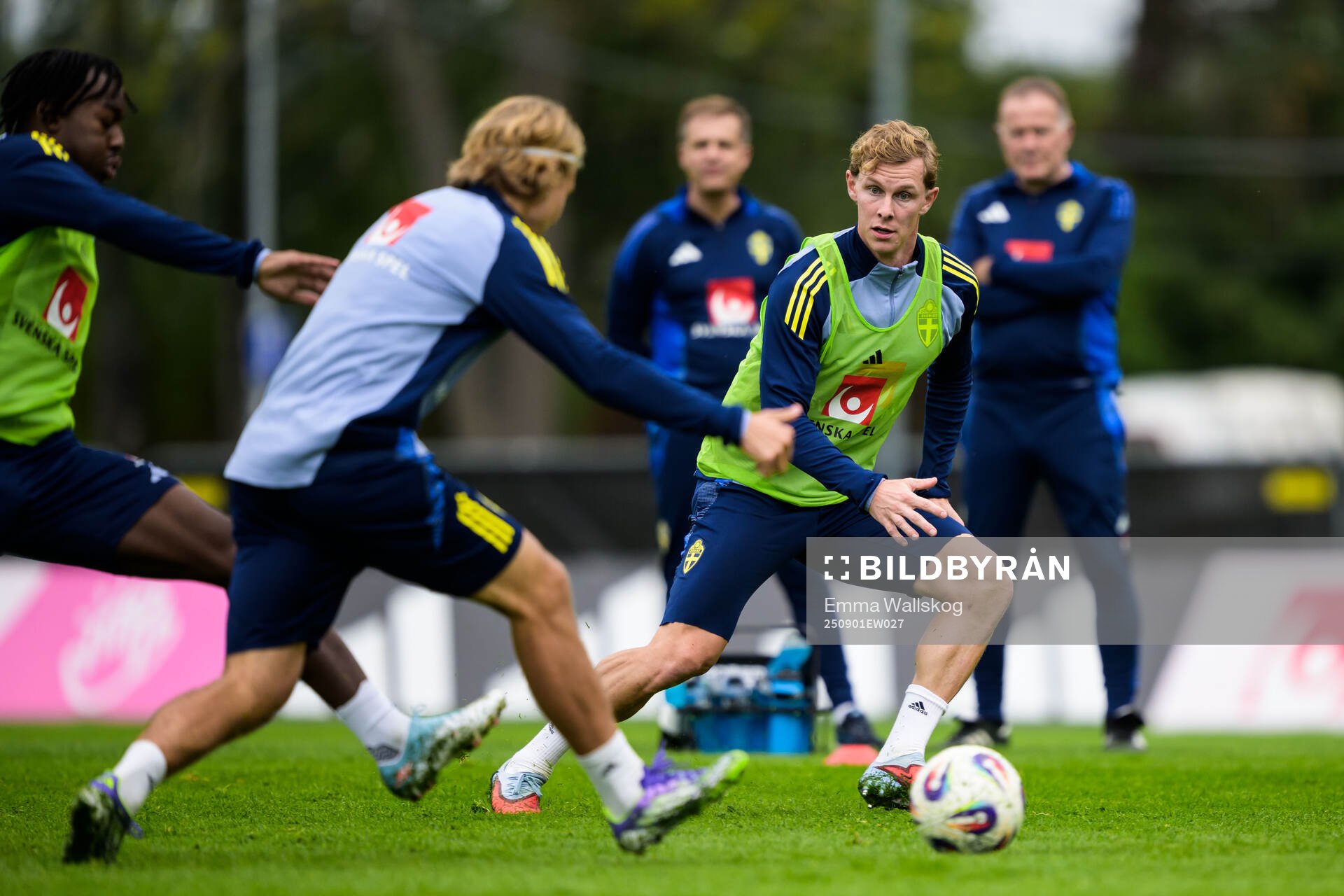 Emil Krafth of the Swedish national football team