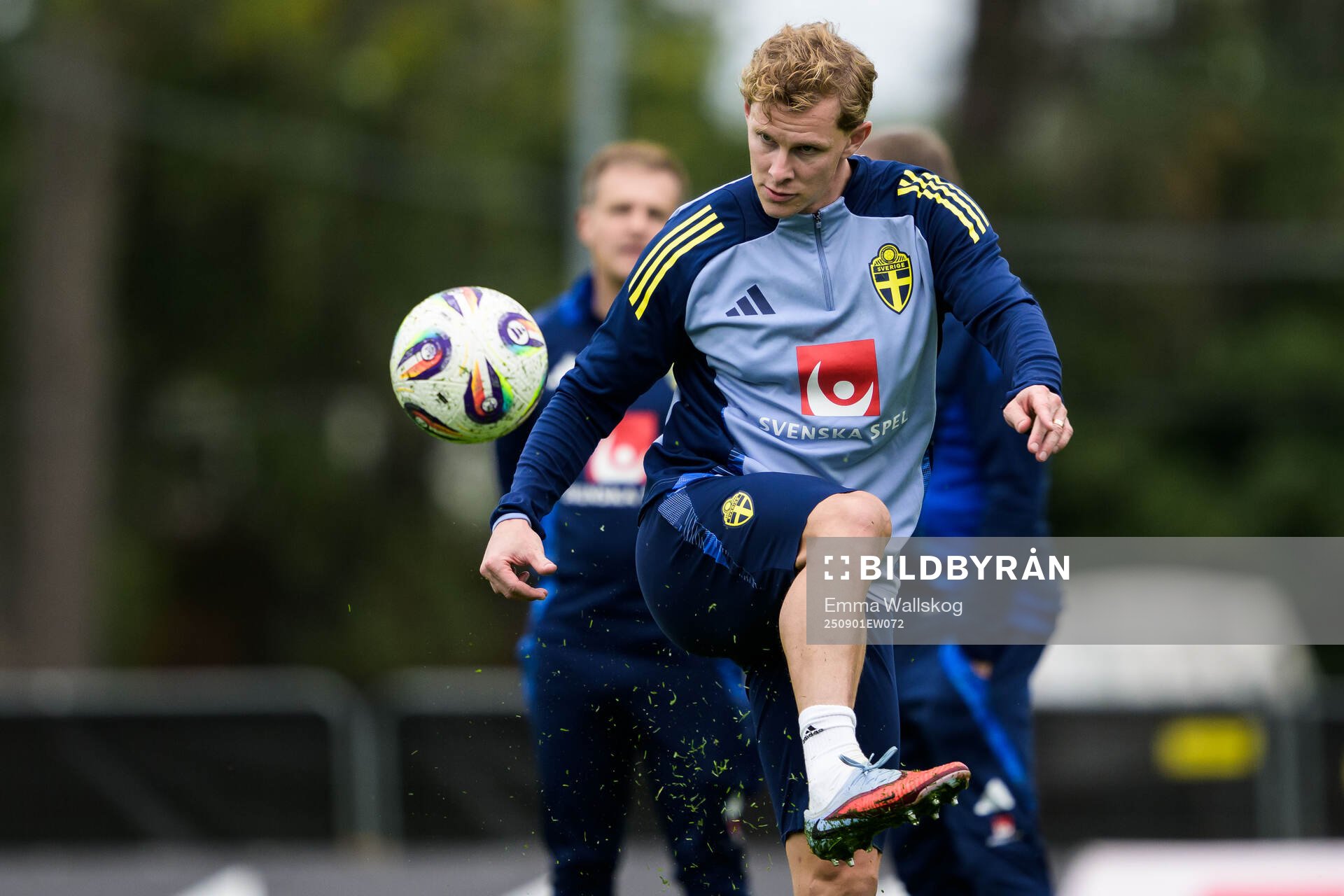 Emil Krafth of the Swedish national football team