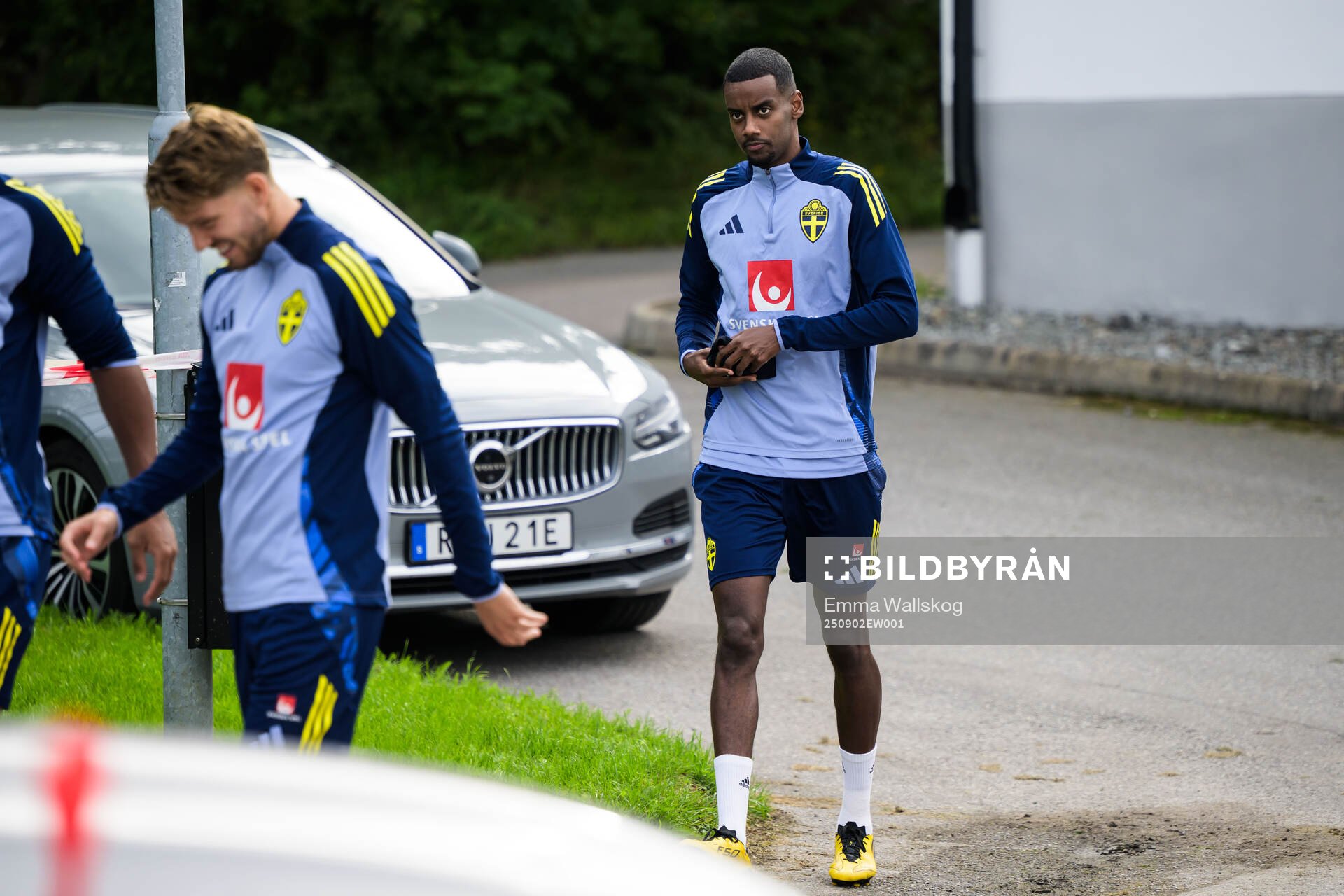 Alexander Isak of the Swedish national football team