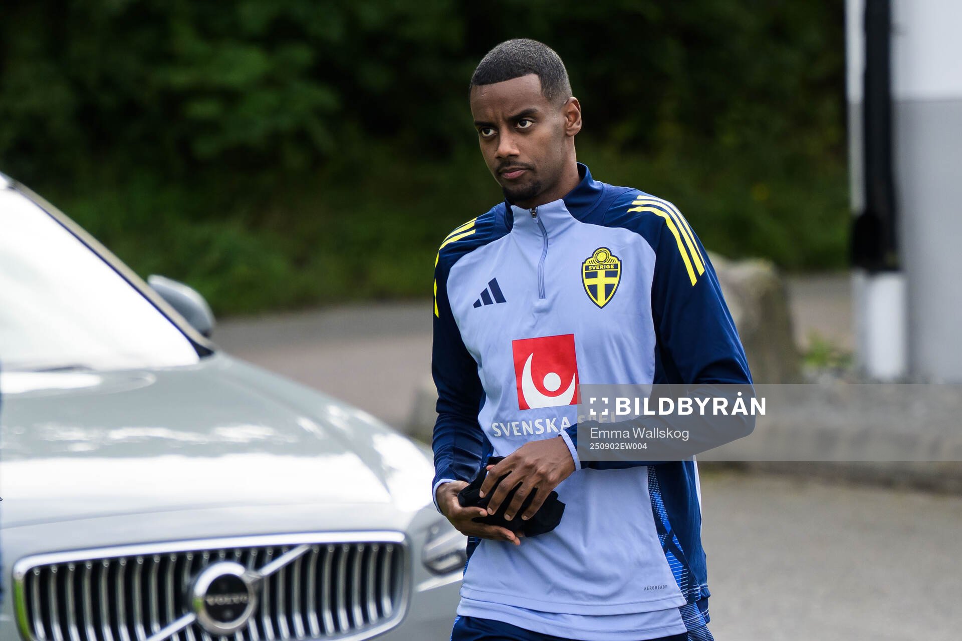 Alexander Isak of the Swedish national football team