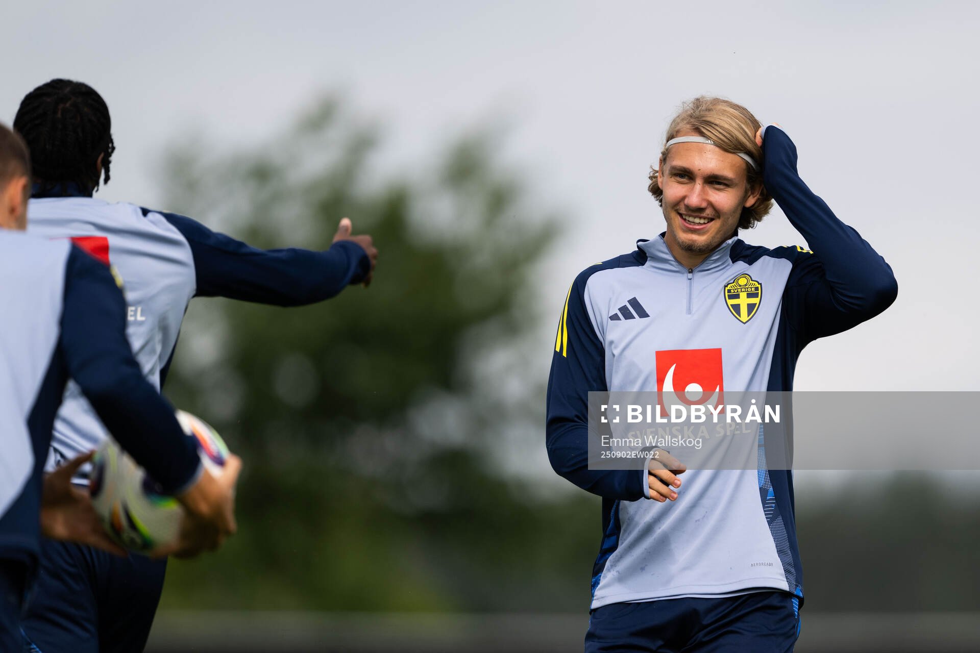 Sebastian Nanasi of the Swedish national football team