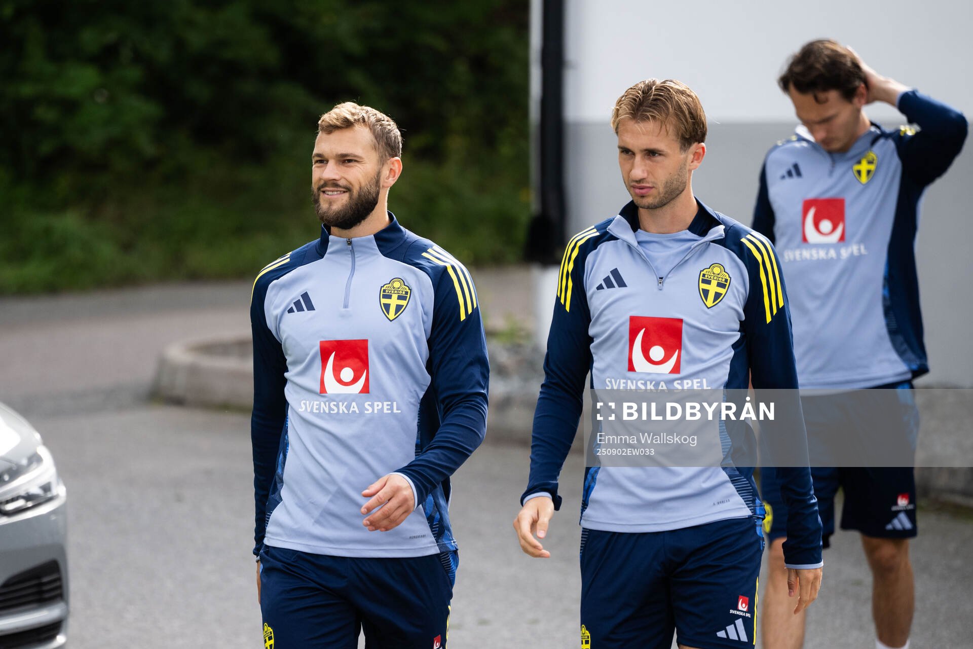 Jesper Karlström and Benjamin Nygren of the Swedish