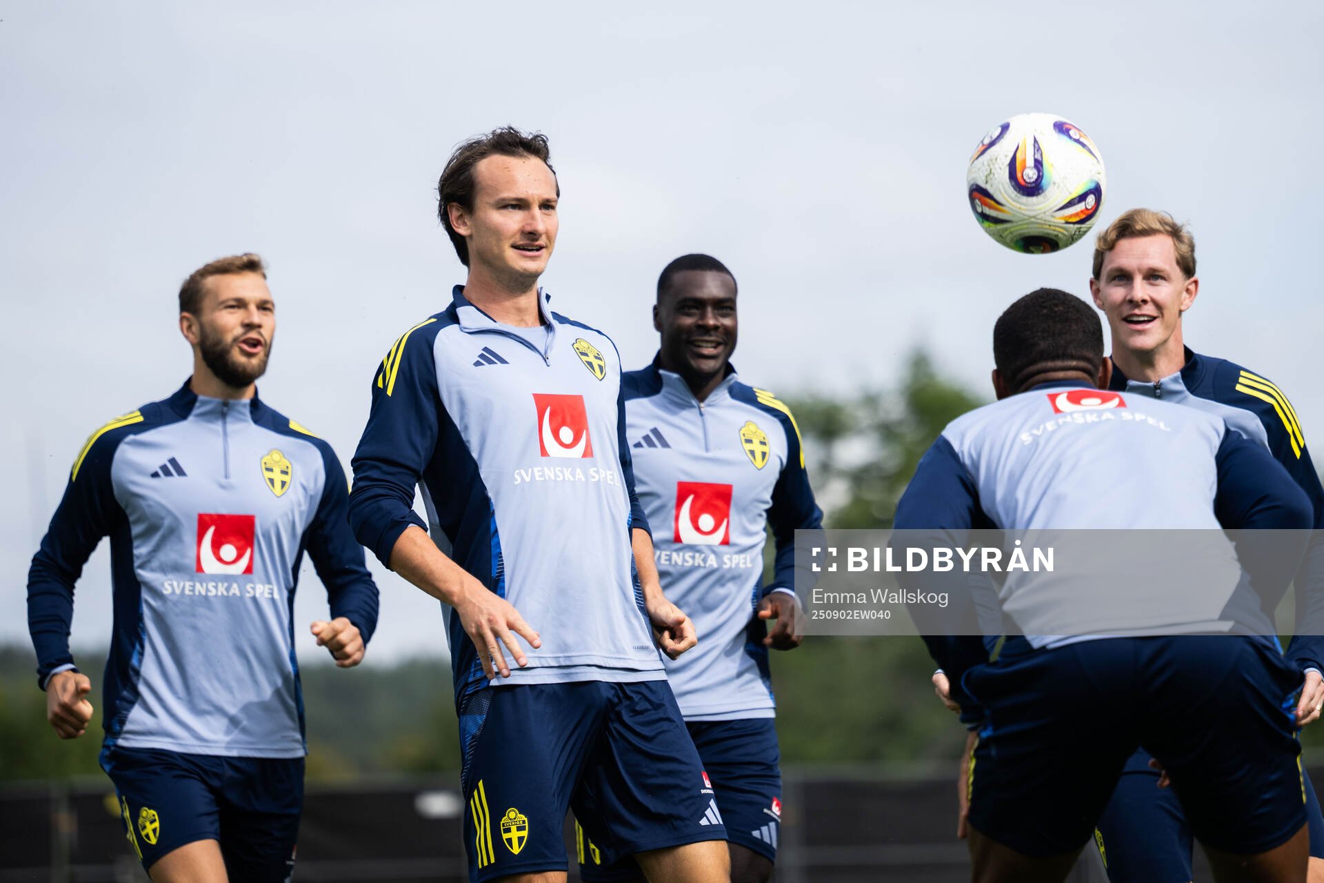 Hjalmar Ekdal of the Swedish national football team