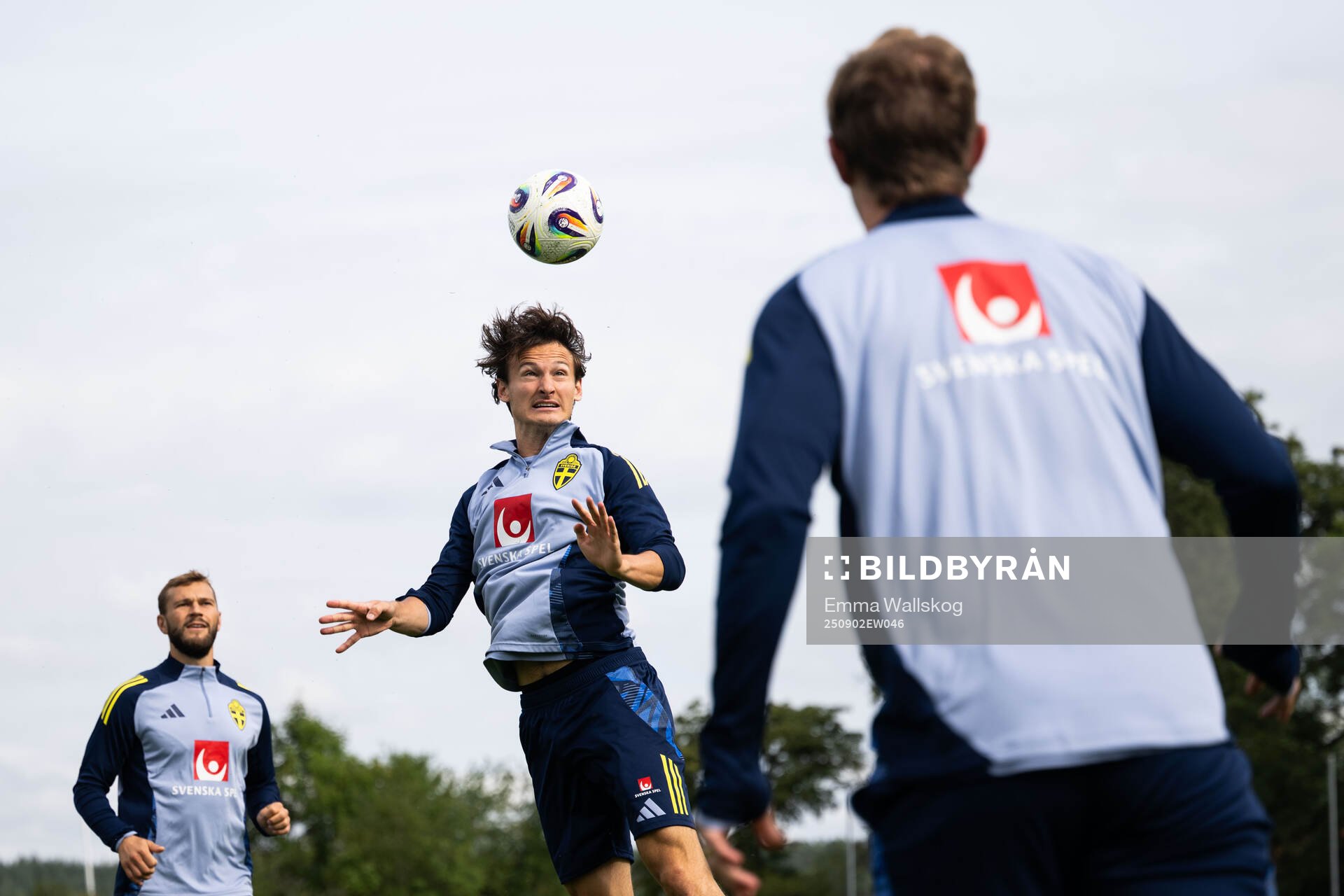 Hjalmar Ekdal of the Swedish national football team