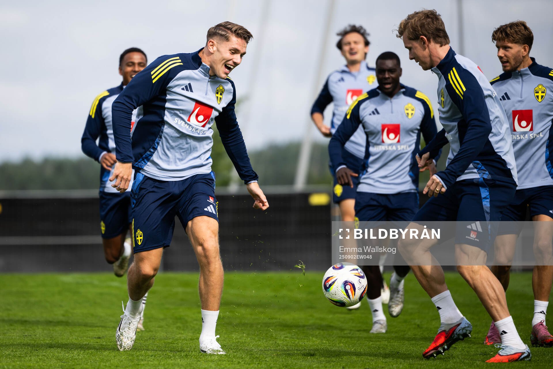 Viktor Gyökeres of the Swedish national football team