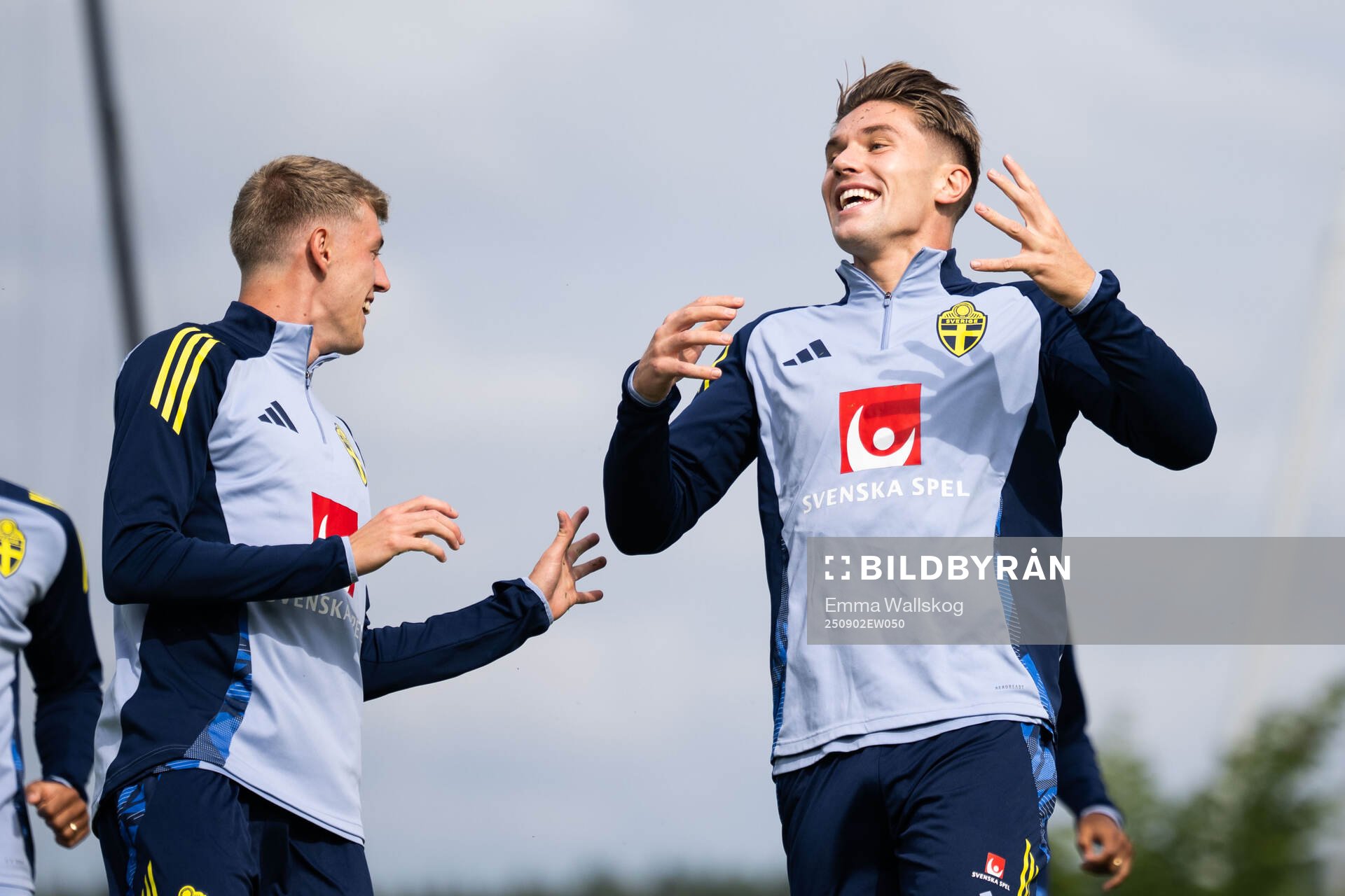 Viktor Gyökeres of the Swedish national football team