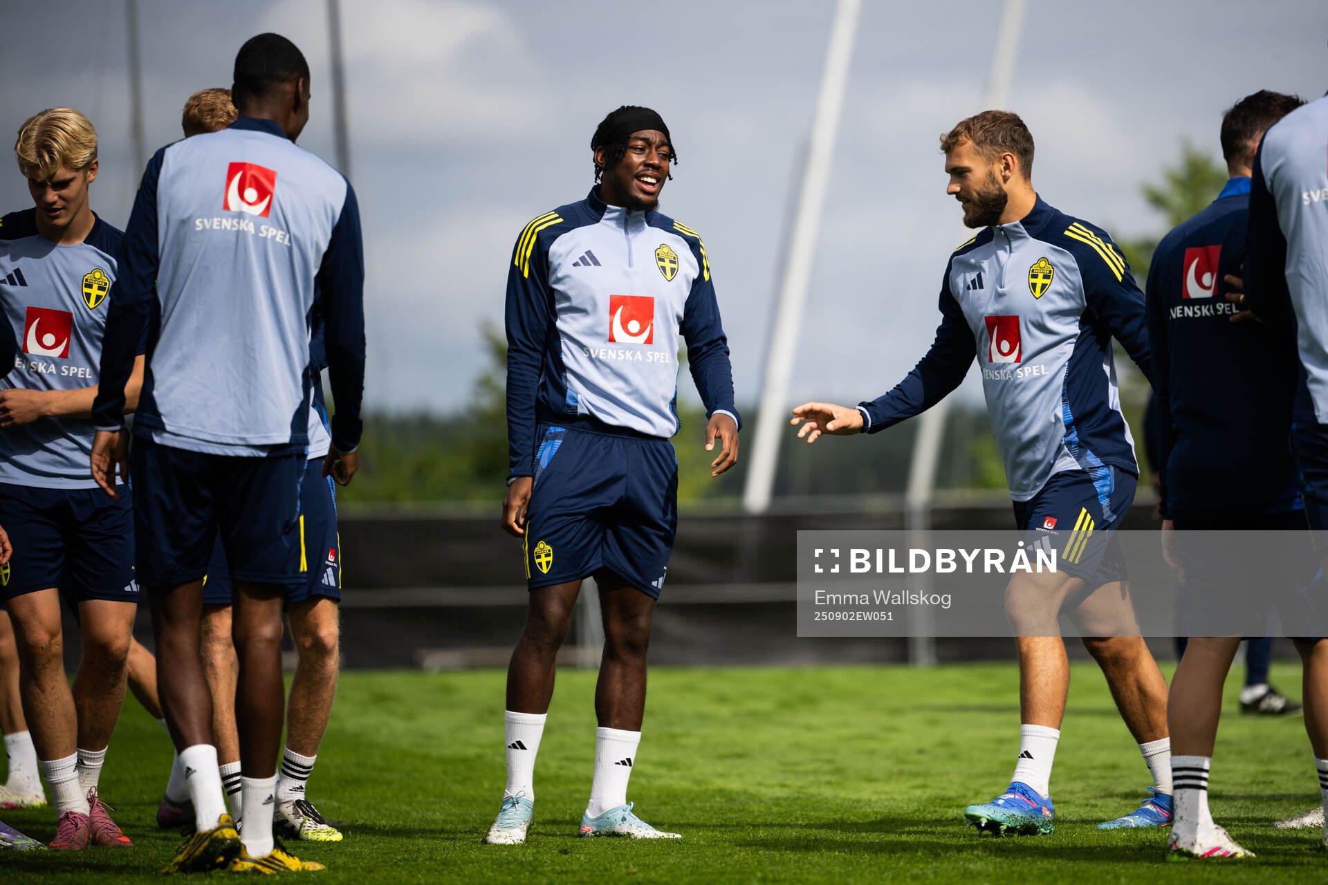 Anthony Elanga of the Swedish national football team