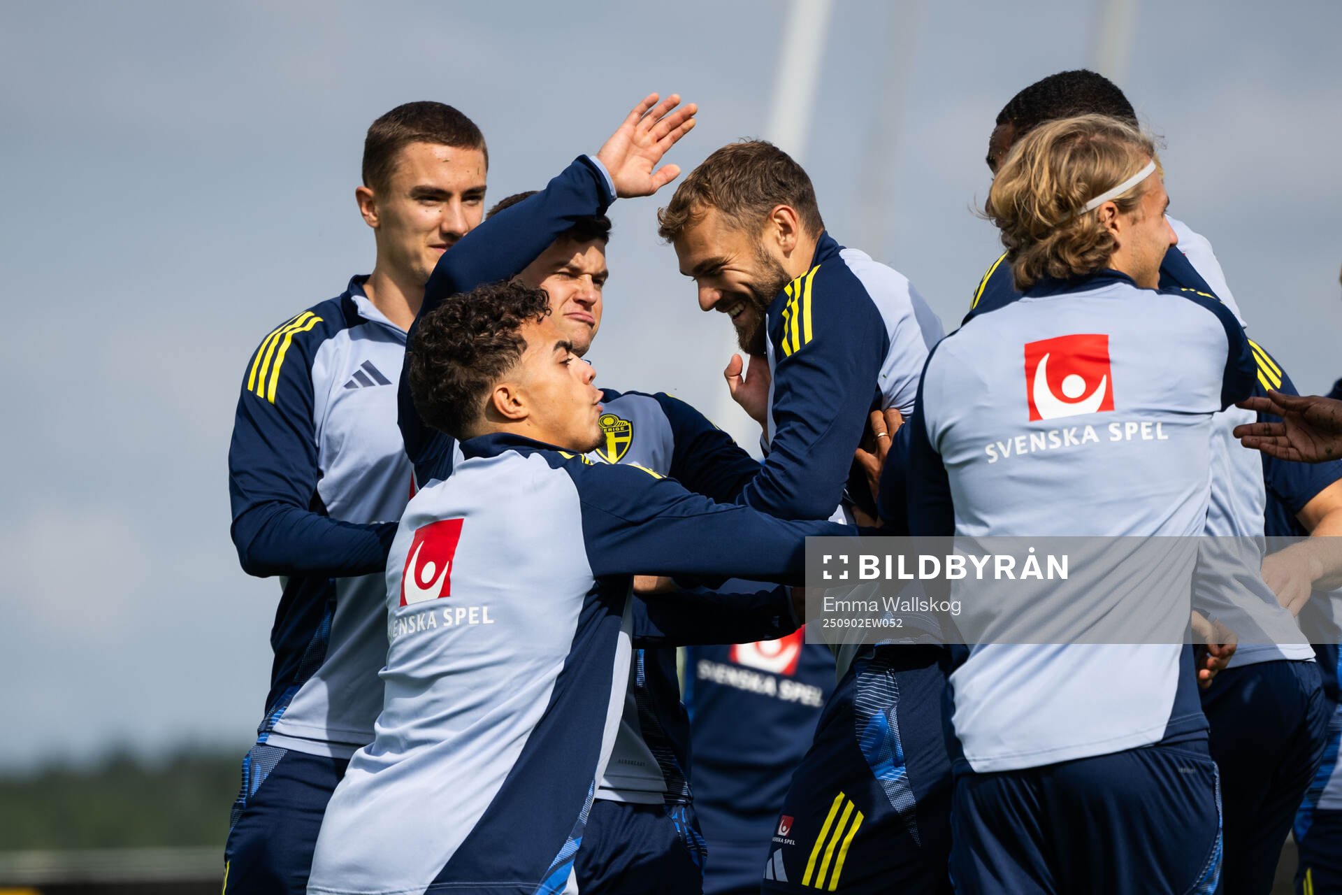 Yasin Ayari, Samuel Dahl and Jesper Karlström of the