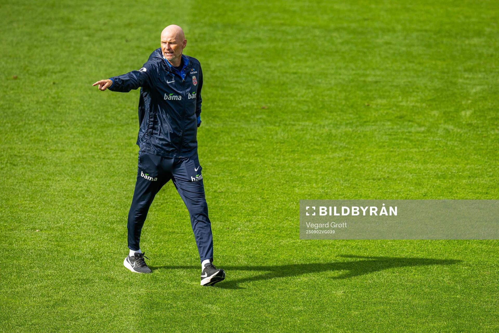 Ståle Solbakken, head coach of the Norwegian national