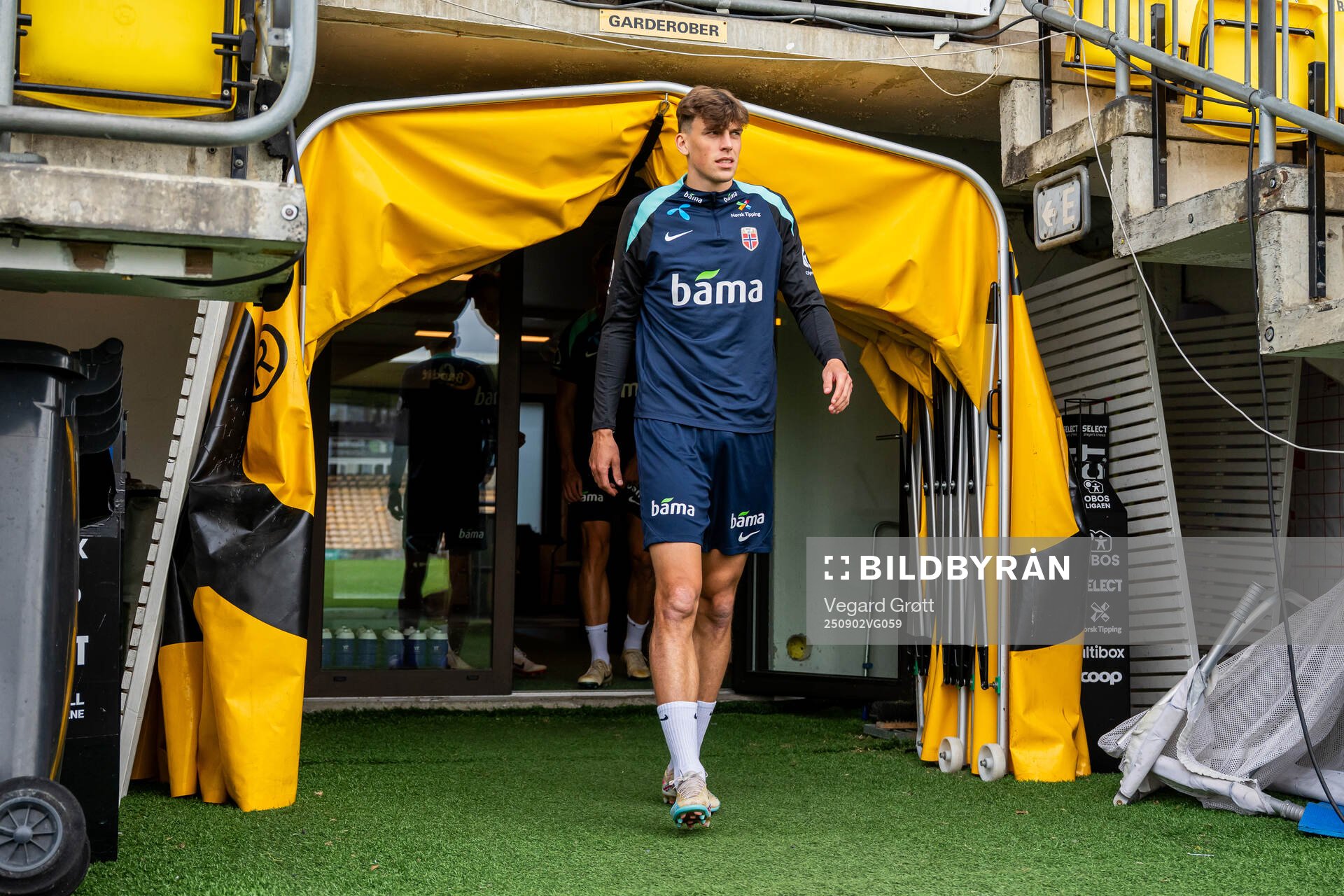 Tobias Guddal of the Norwegian national football team