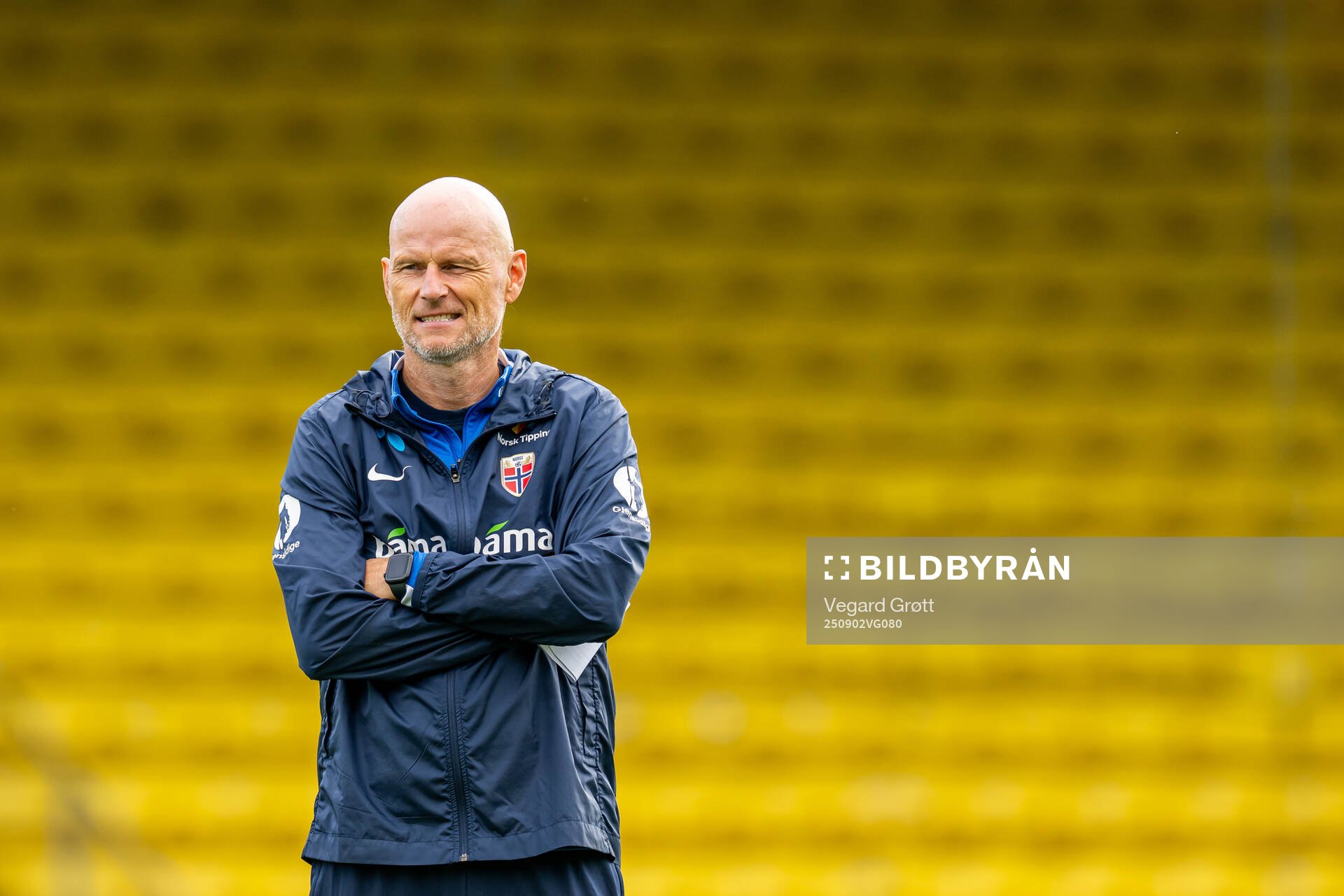 Ståle Solbakken, head coach of the Norwegian national