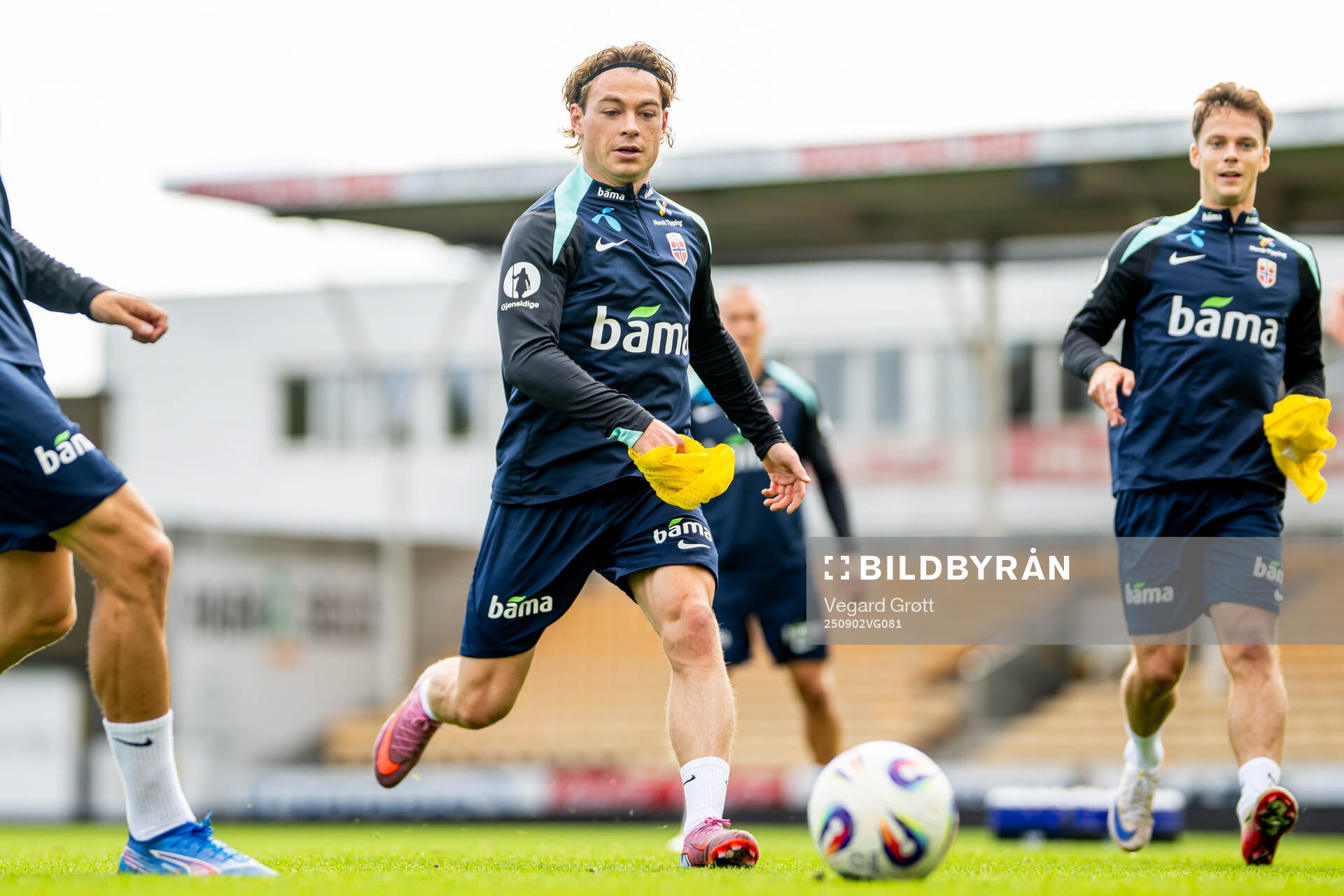 Patrick Berg and Felix Horn Myhre of the Norwegian national