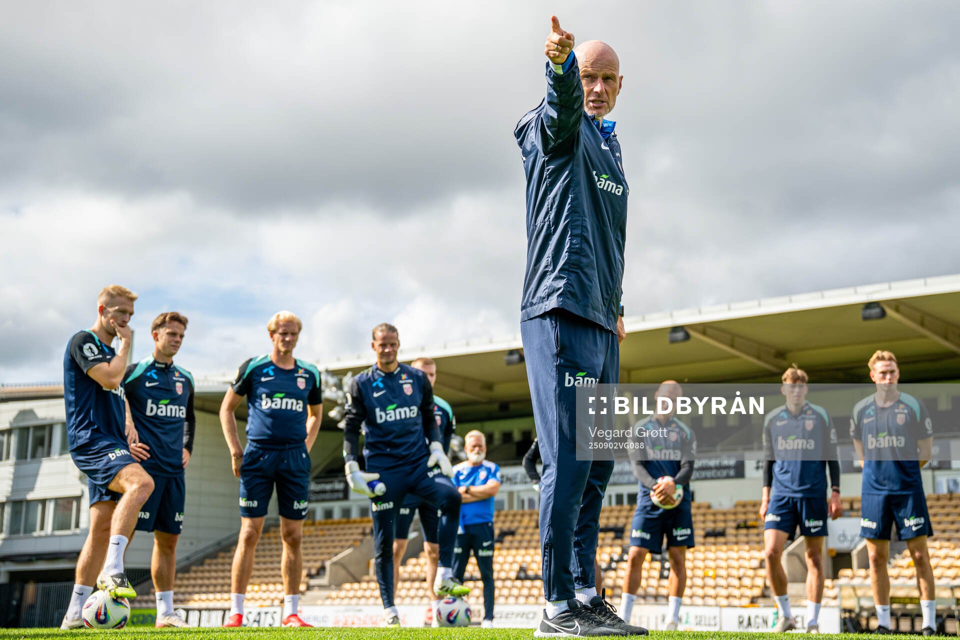 Ståle Solbakken, head coach of the Norwegian national