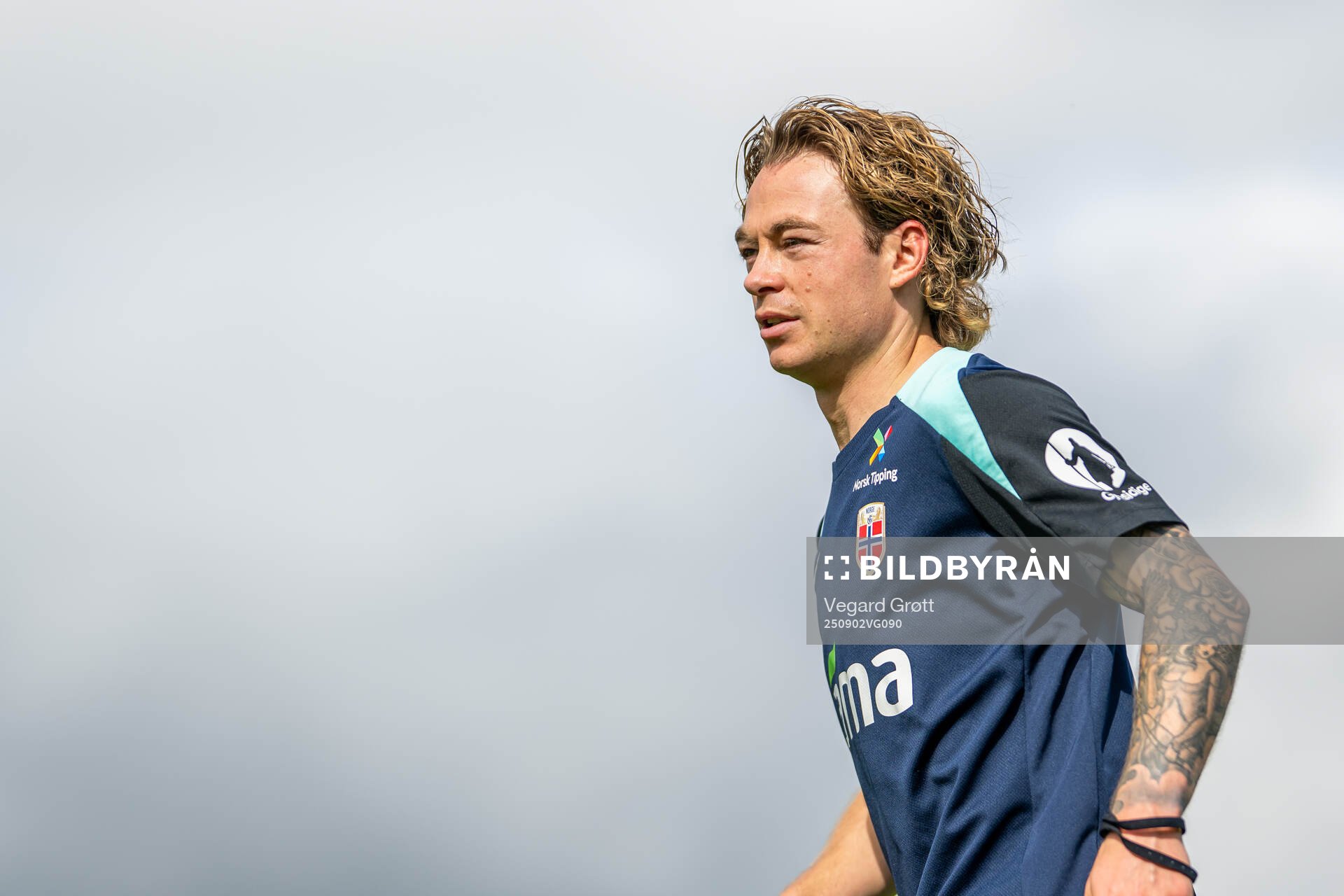 Patrick Berg of the Norwegian national football team