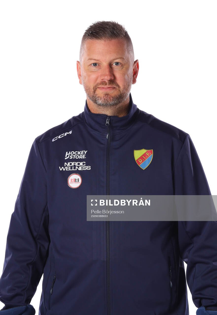 Djurgårdens assisterande tränare Michael Holmqvist