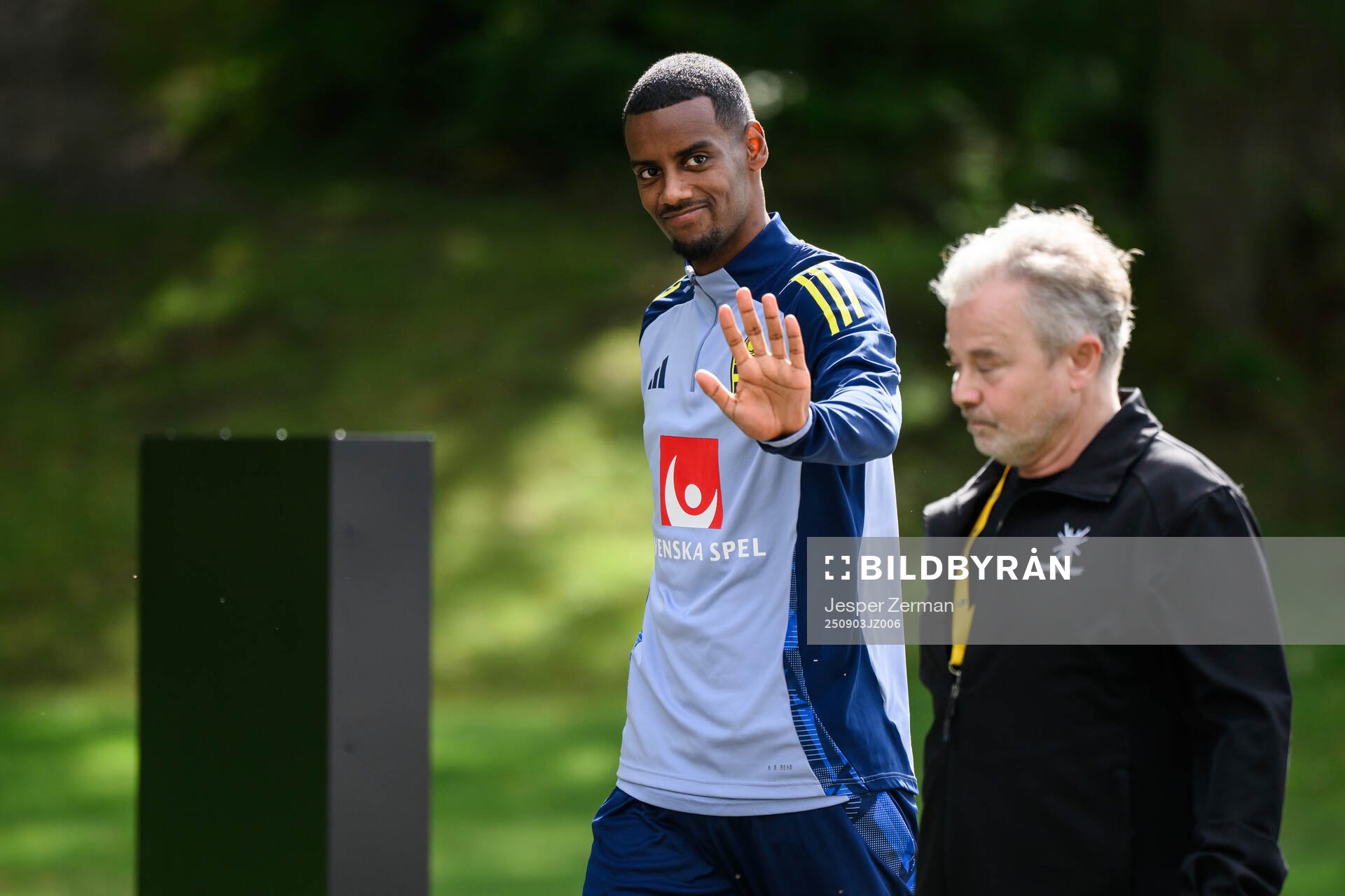 Alexander Isak of the Swedish men's football national team
