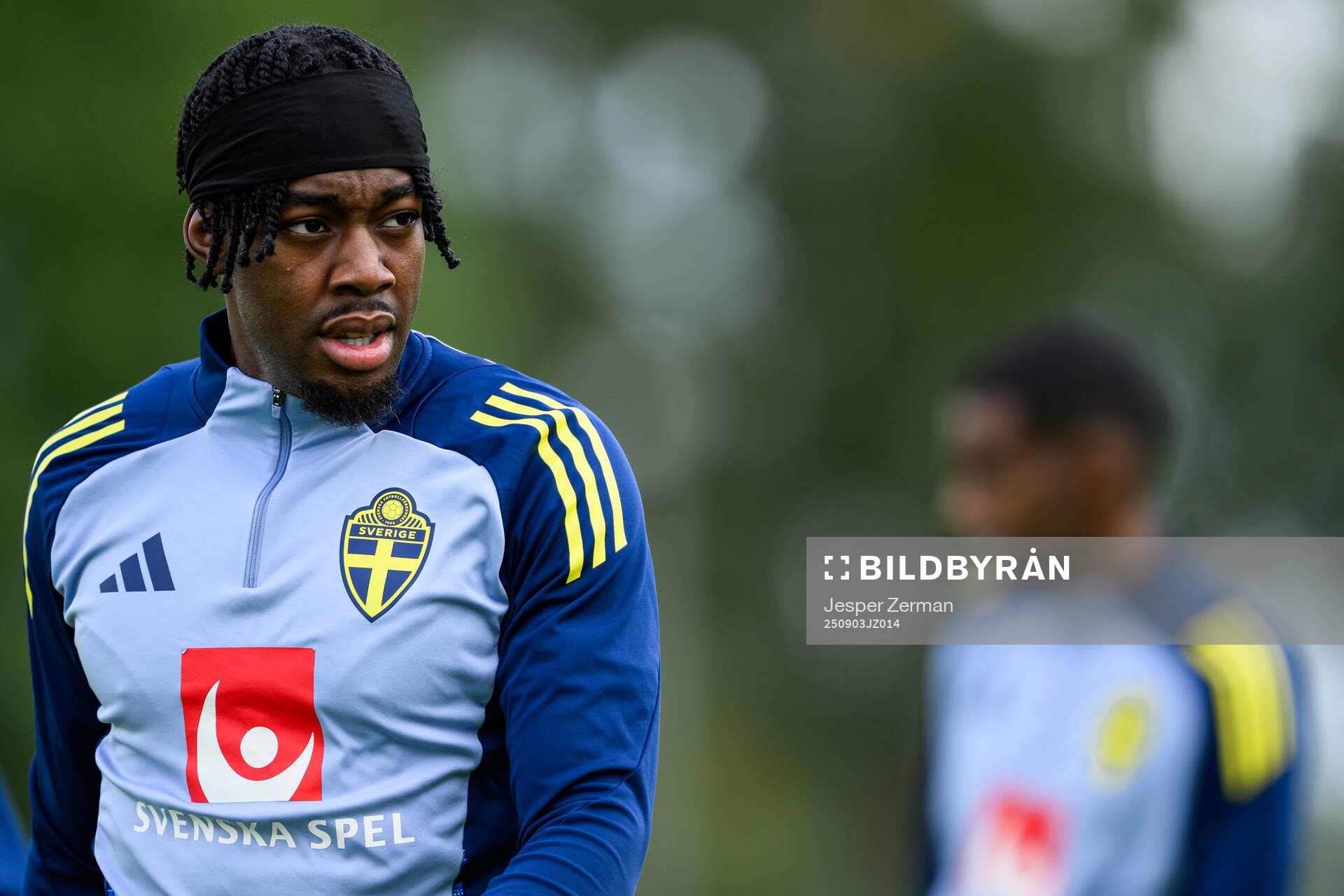 Anthony Elanga of the Swedish men's football national team
