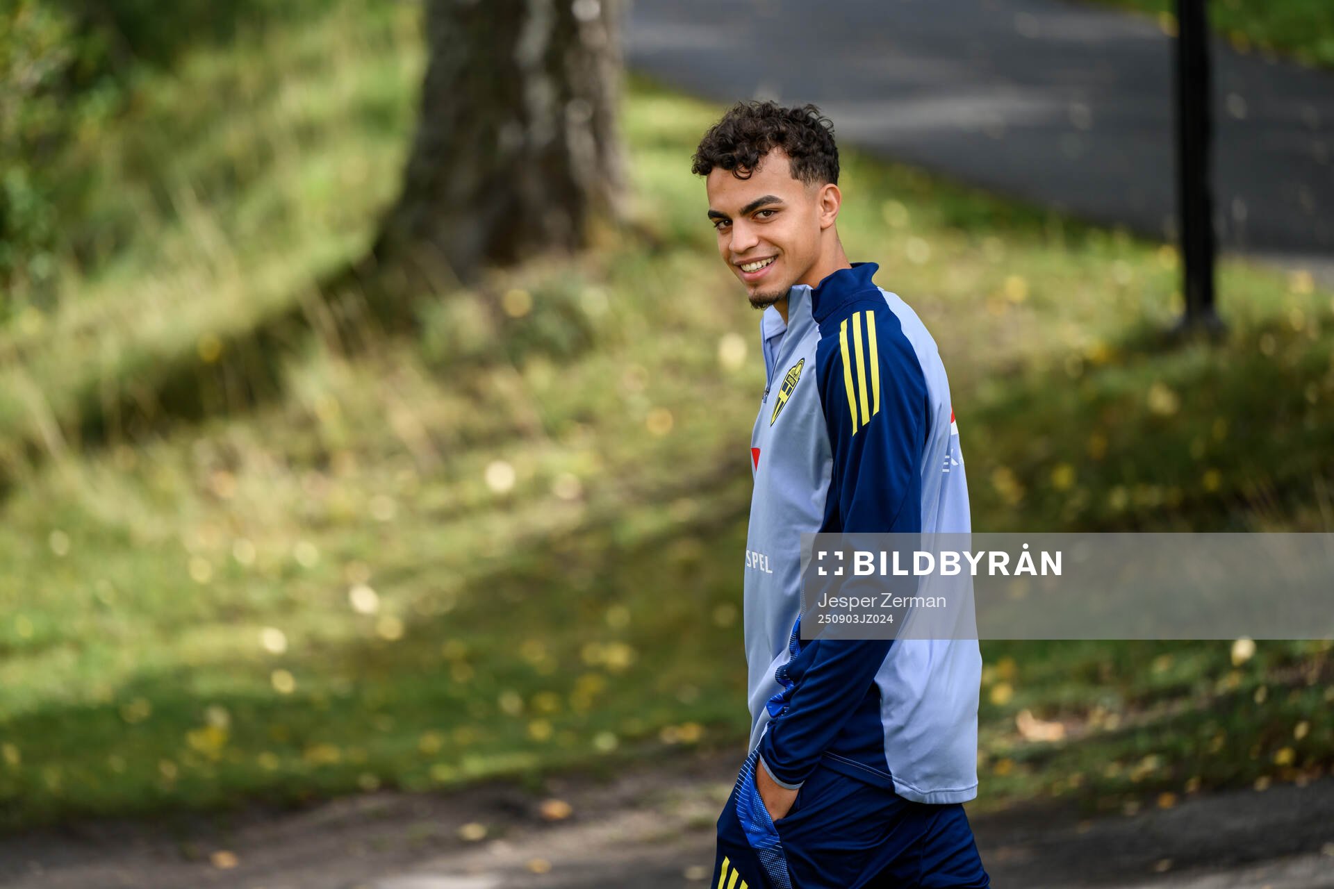 Yasin Ayari of the Swedish men's football national team at