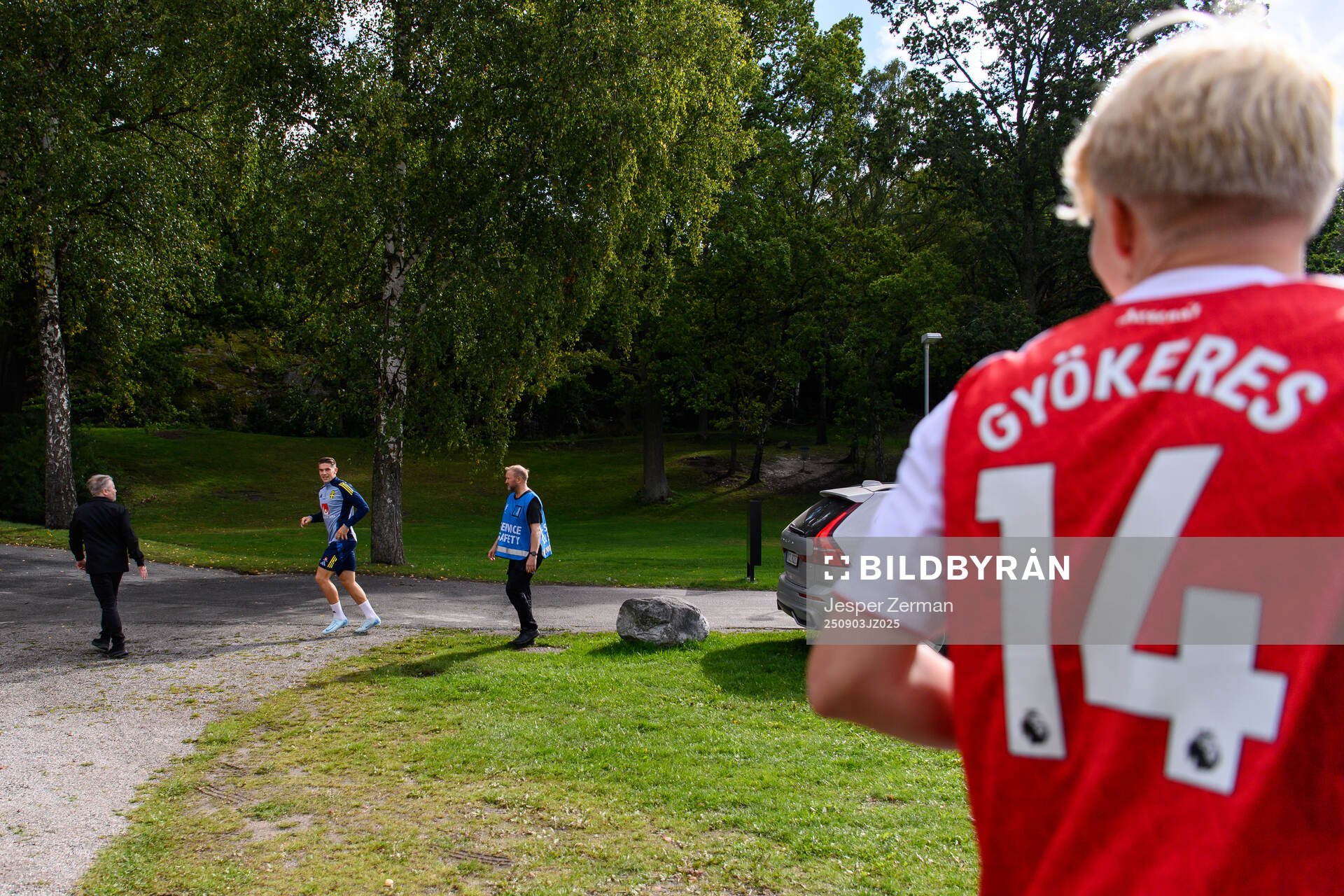 Viktor Gyökeres of the Swedish men's football national