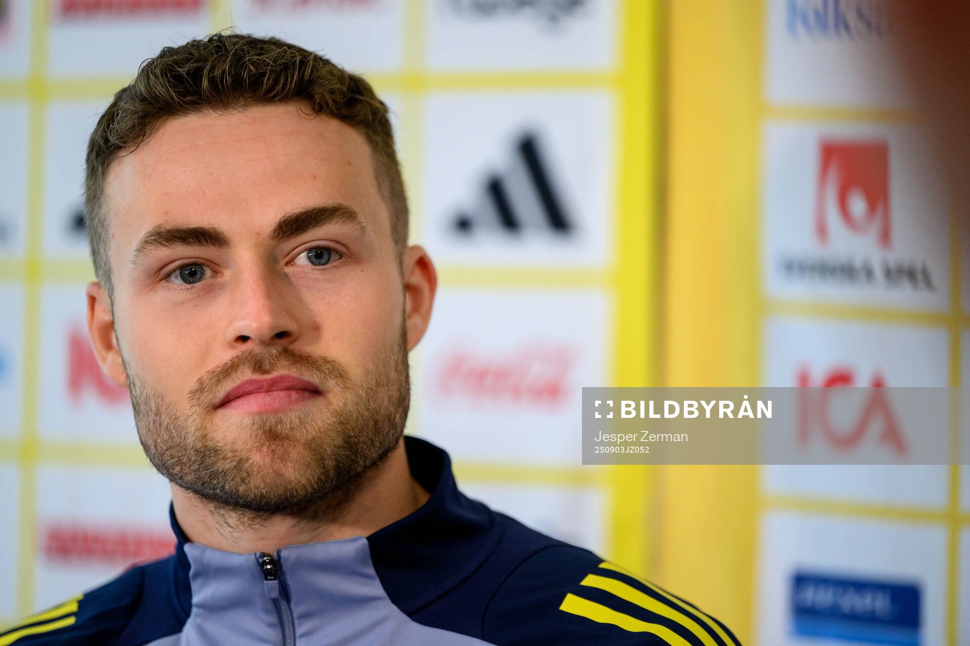 Gabriel Gudmundsson of the Swedish men's football national