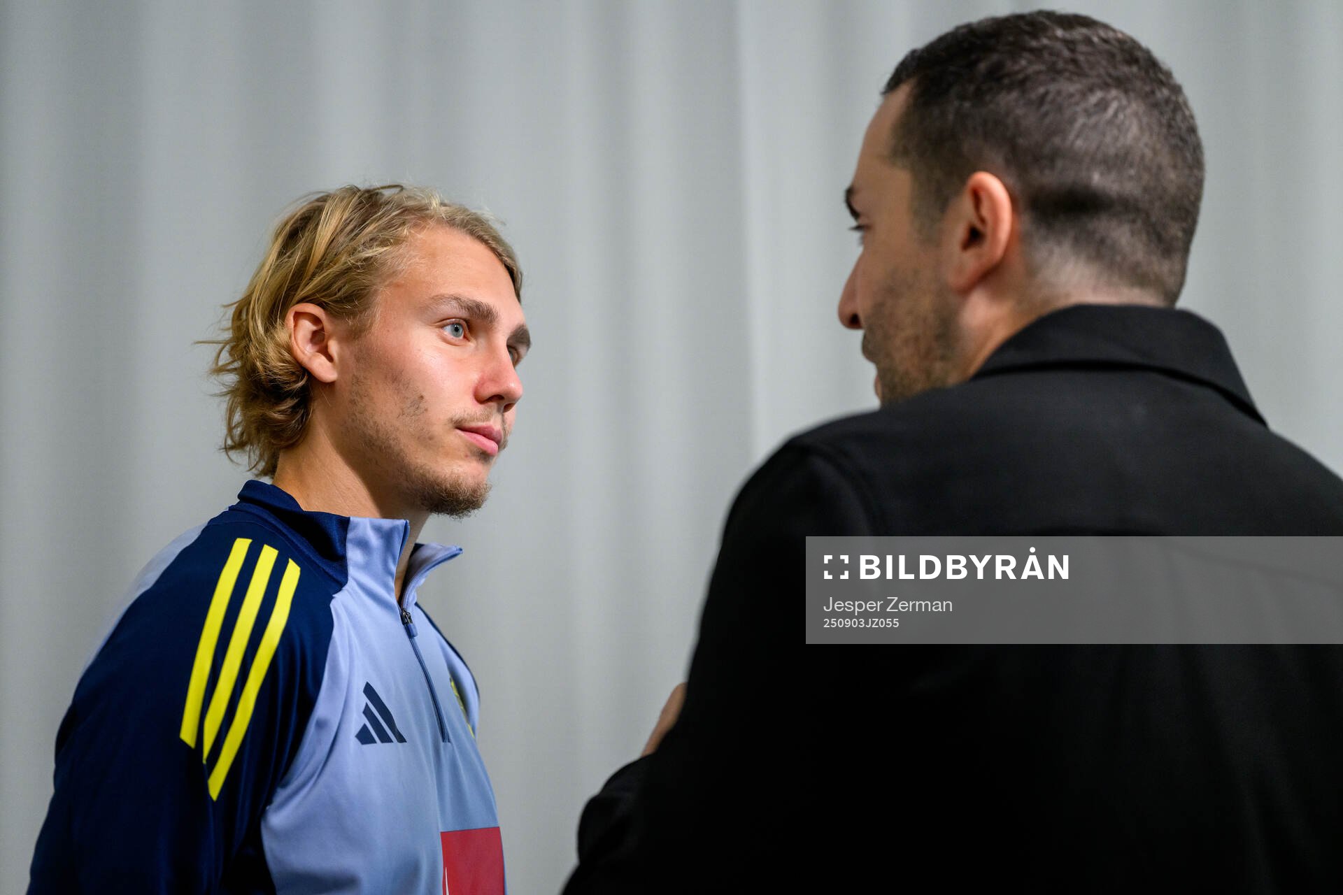Sebastian Nanasi of the Swedish men's football national team