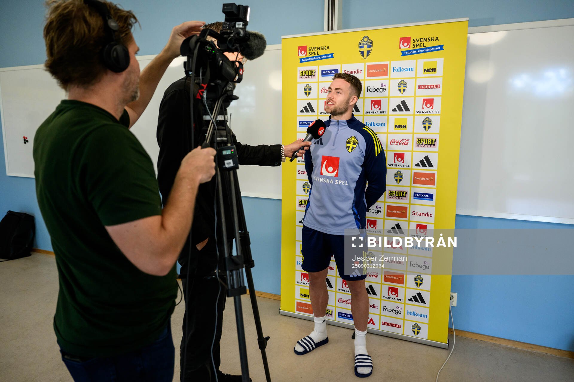 Gabriel Gudmundsson of the Swedish men's football national