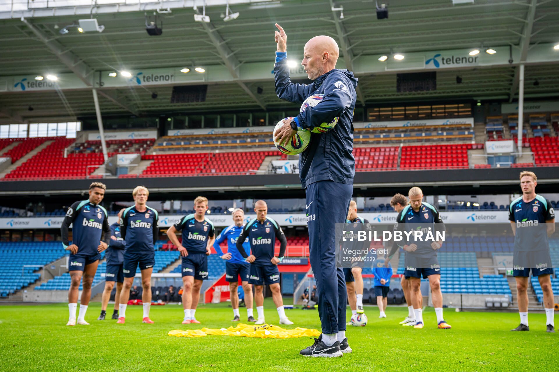 Ståle Solbakken, head coach of the Norwegian national