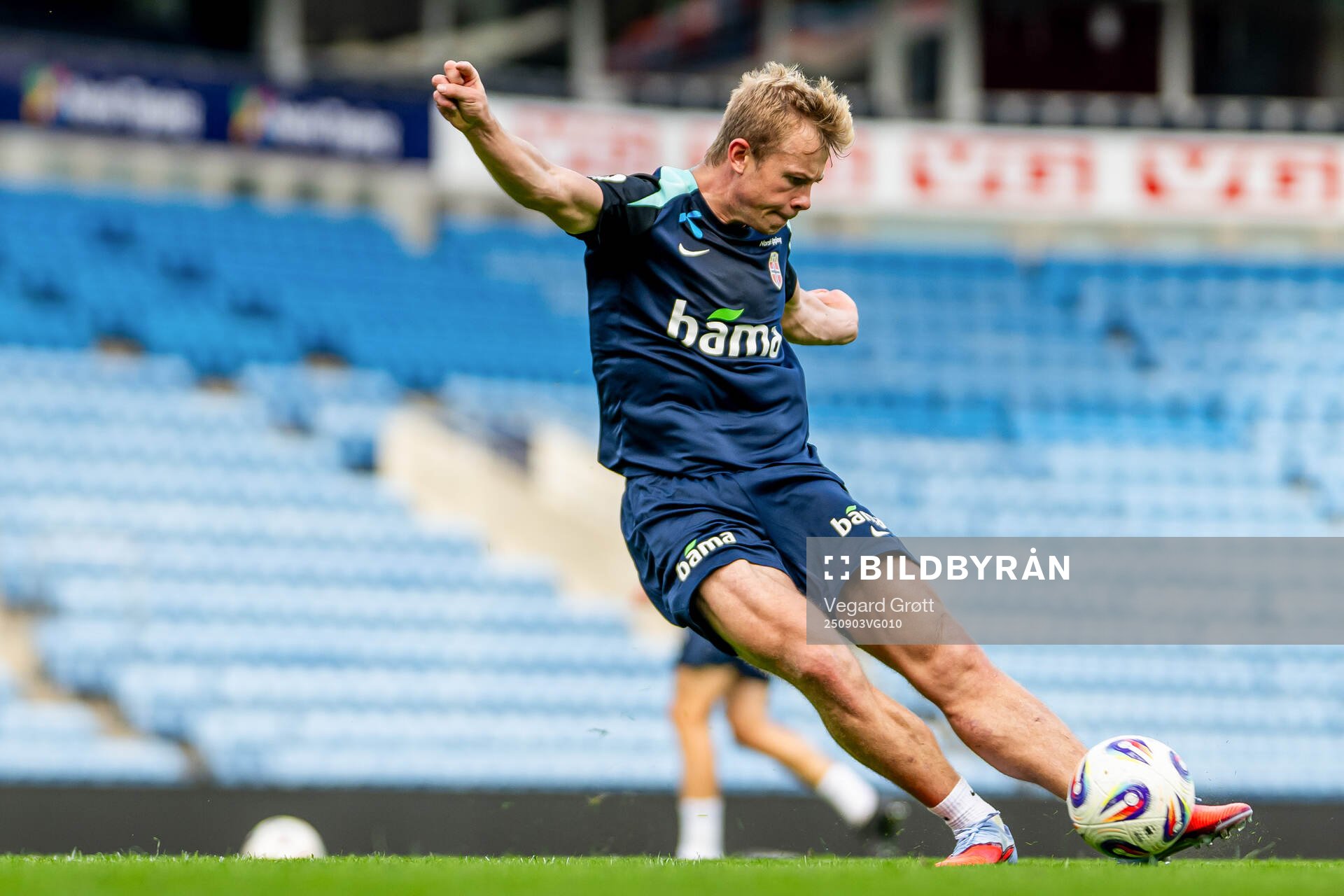 Aune Heggebø of the Norwegian national football team
