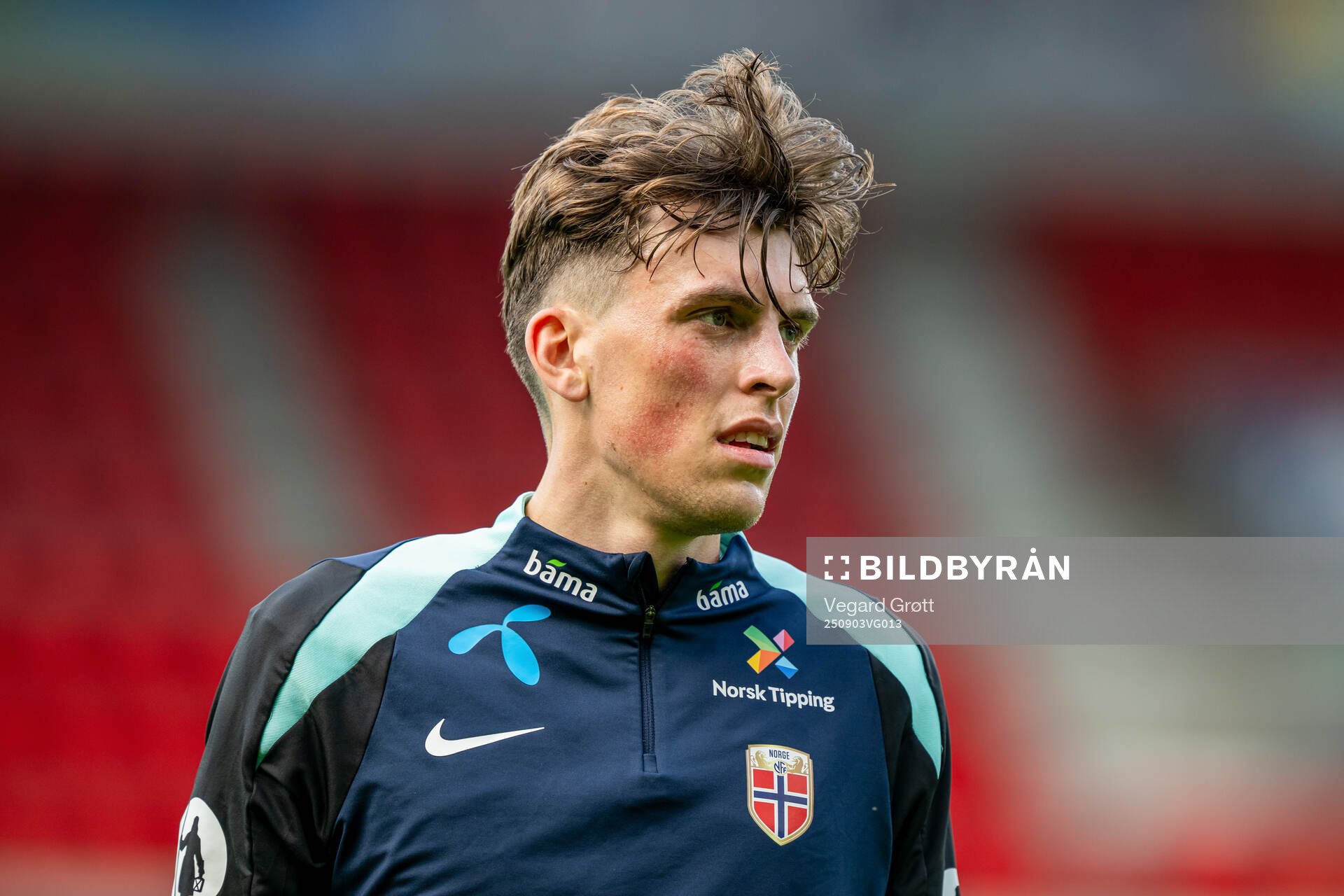 Tobias Guddal of the Norwegian national football team