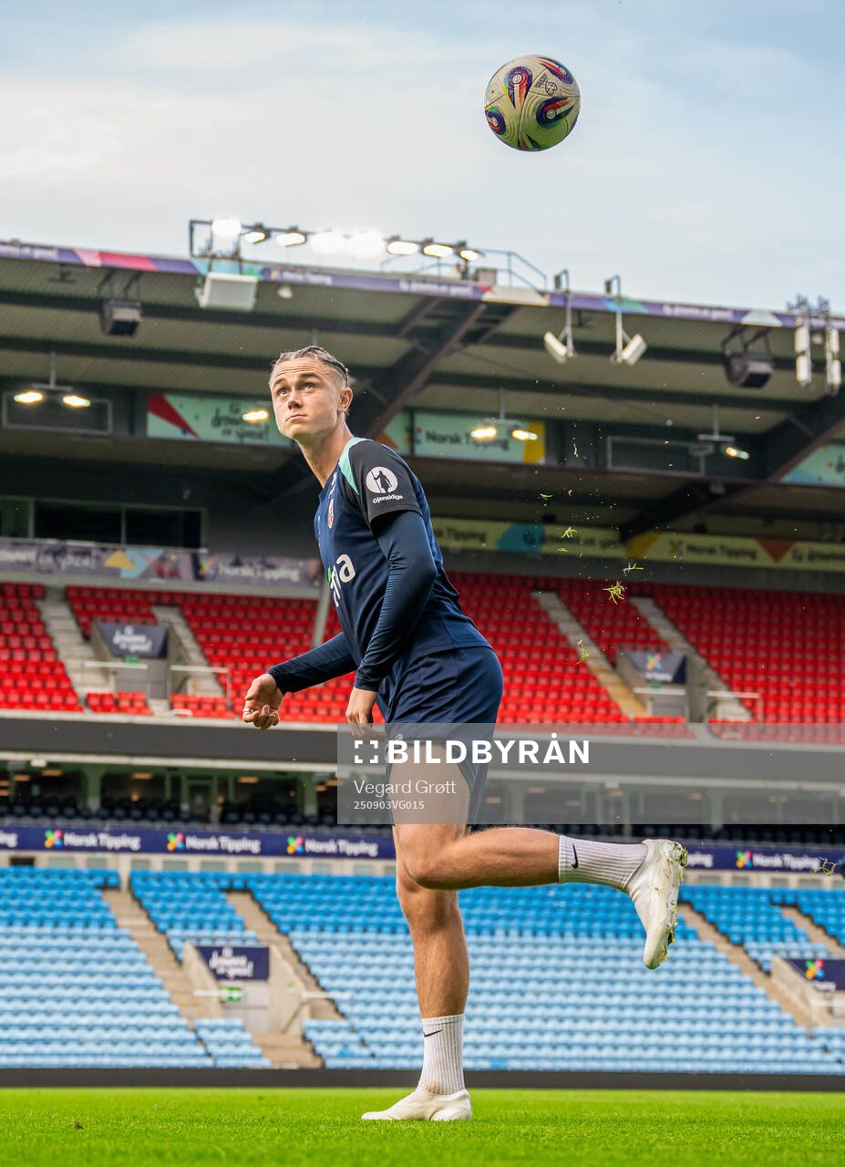 Thelo Aasgaard of the Norwegian national football team