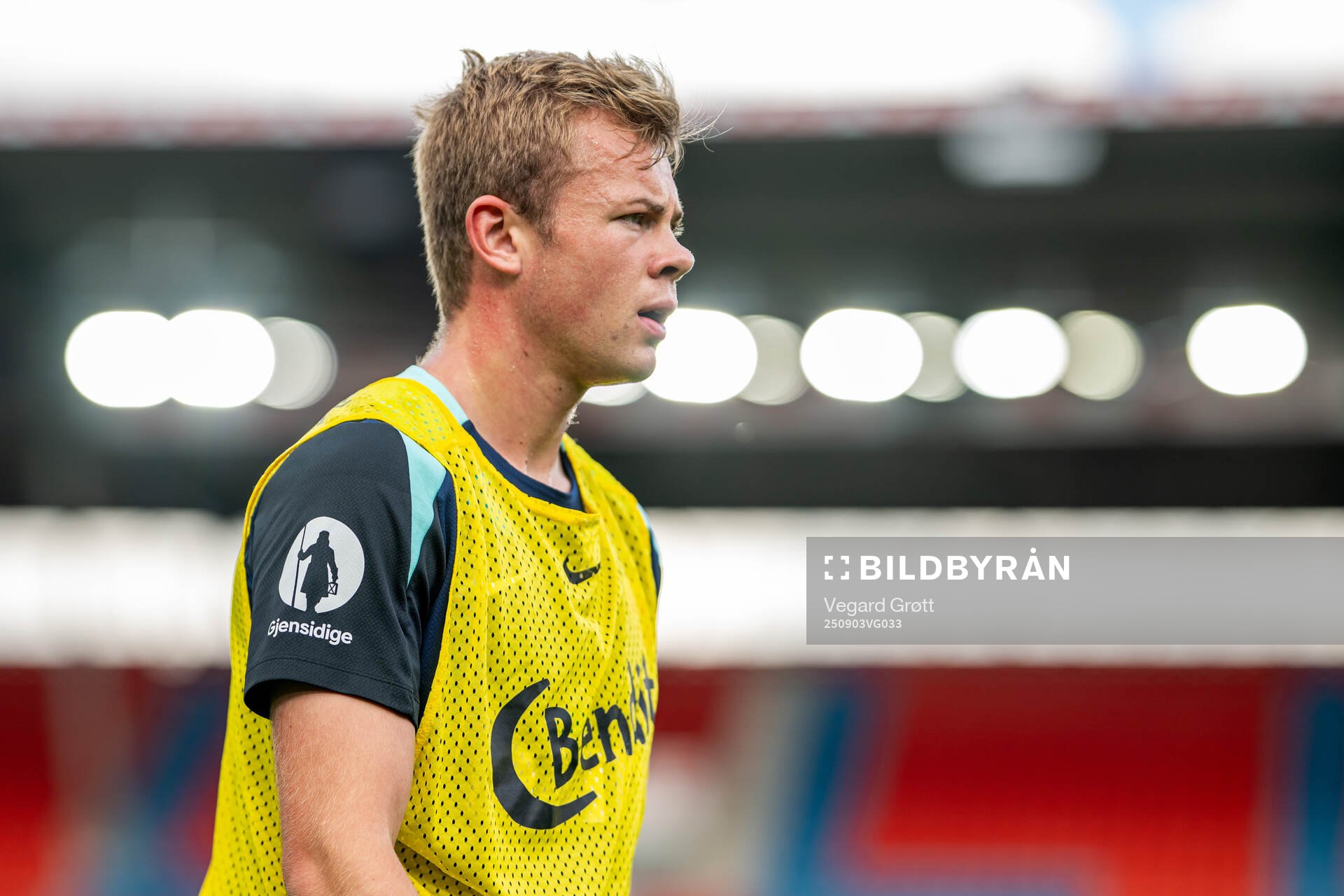 Aune Heggebø of the Norwegian national football team
