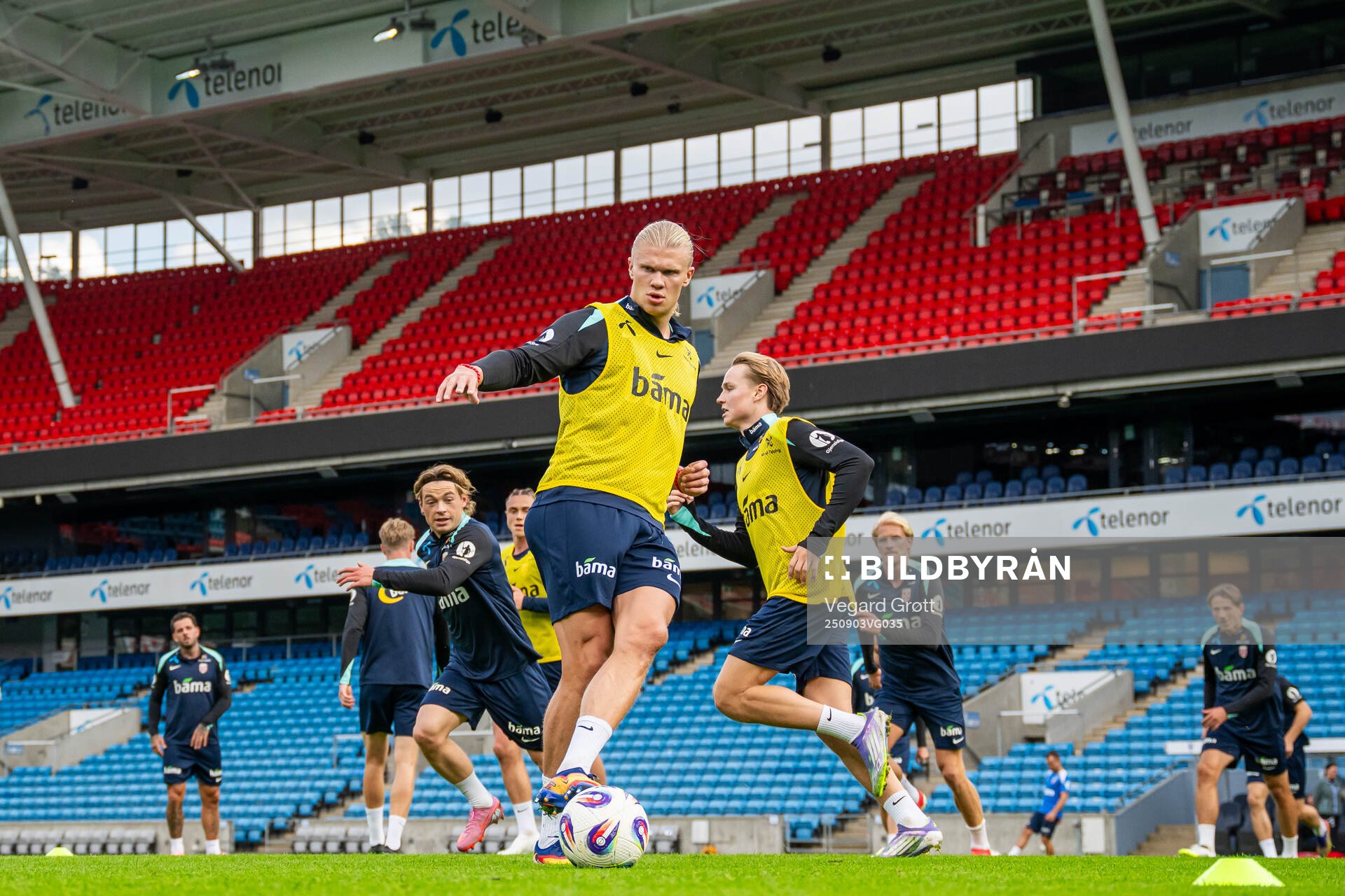 Erling Braut Haaland of the Norwegian national football team