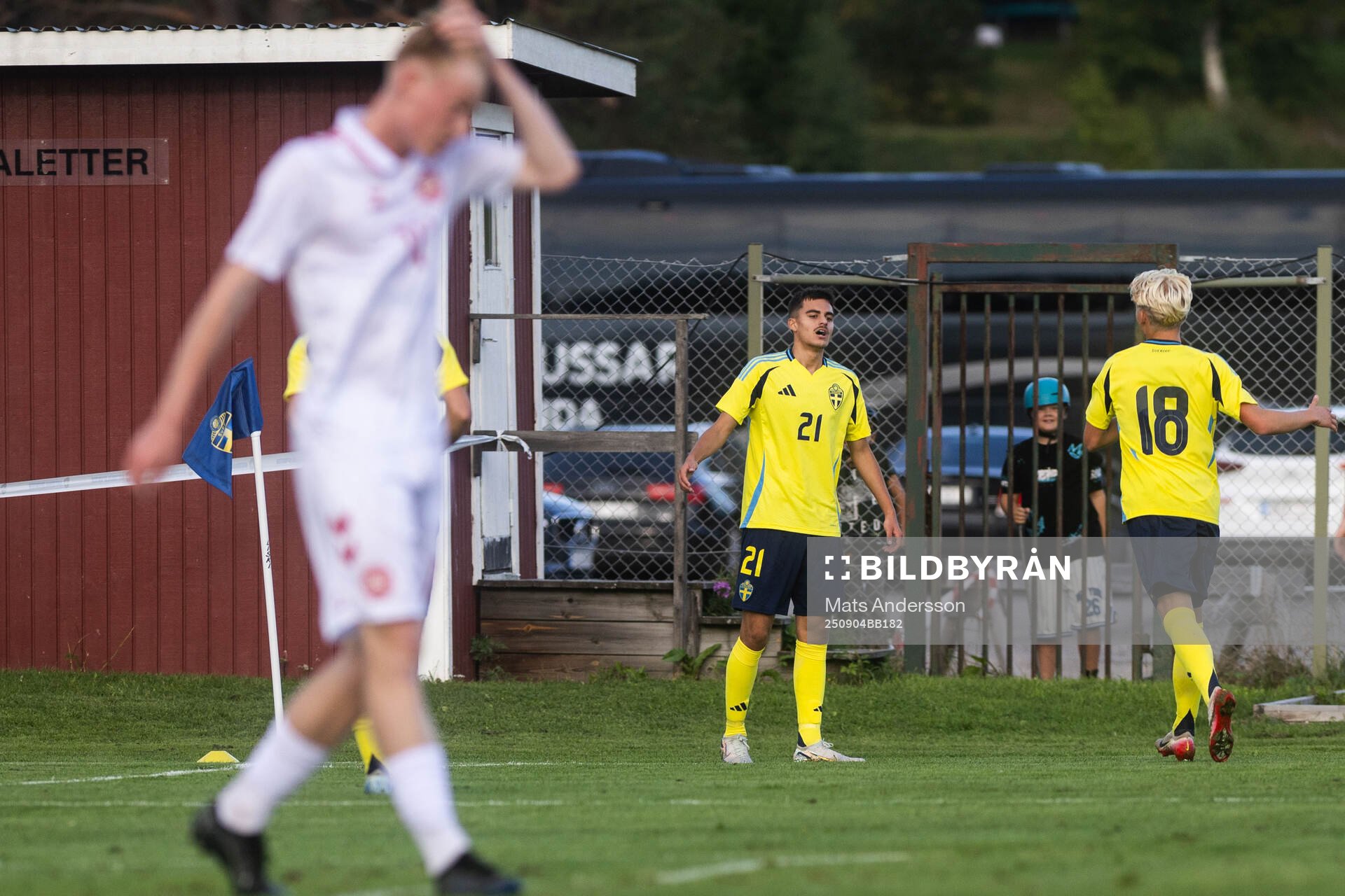 Milian Öberg of Sweden celebrates