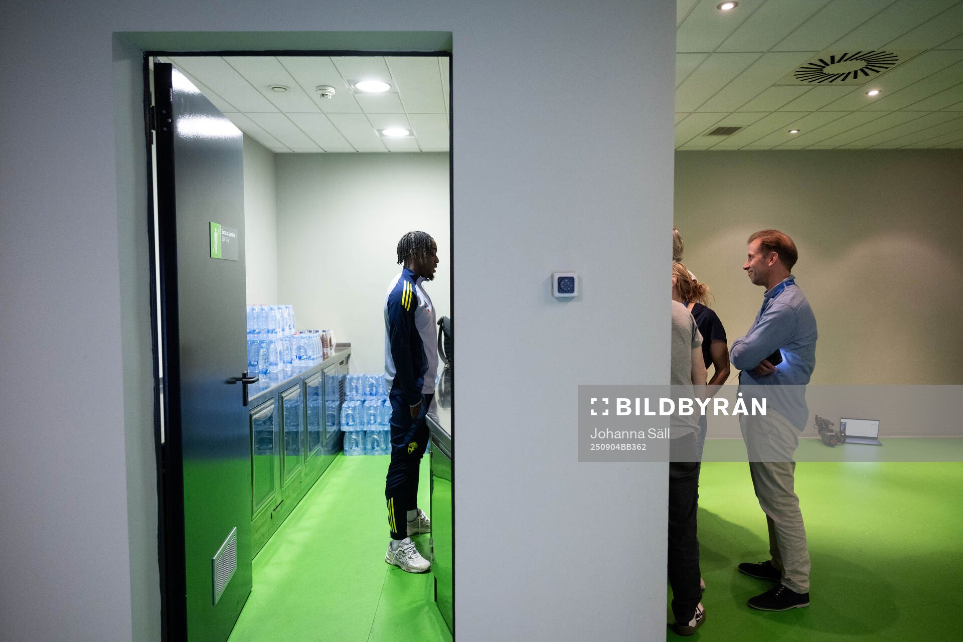Anthony Elanga of the Swedish national football team in