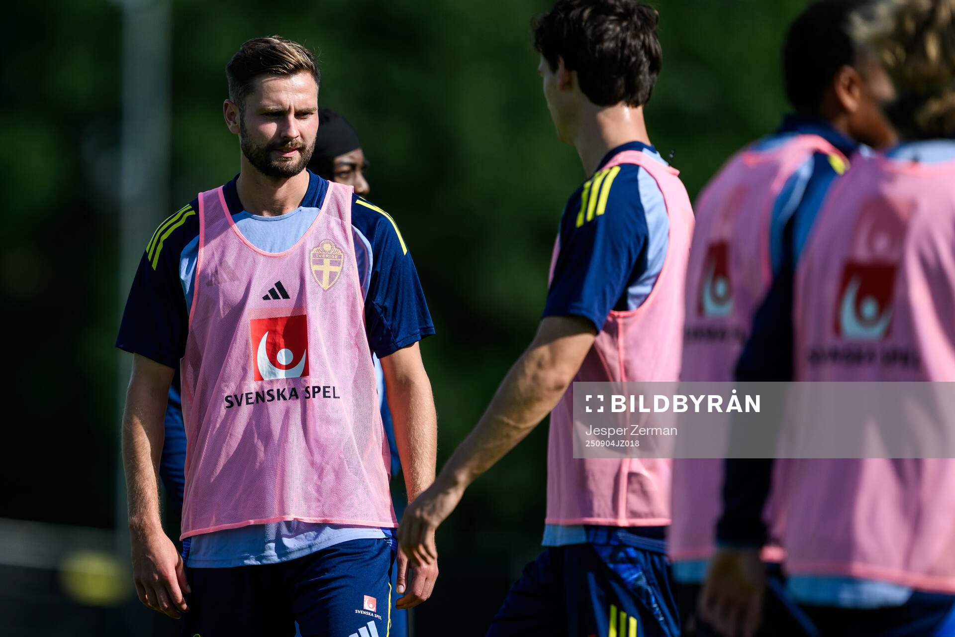 Axel Norén of the Swedish men's football national team at