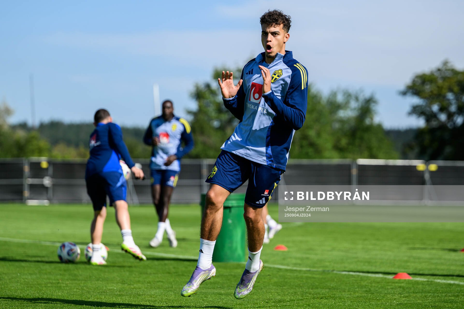 Yasin Ayari of the Swedish men's football national team at