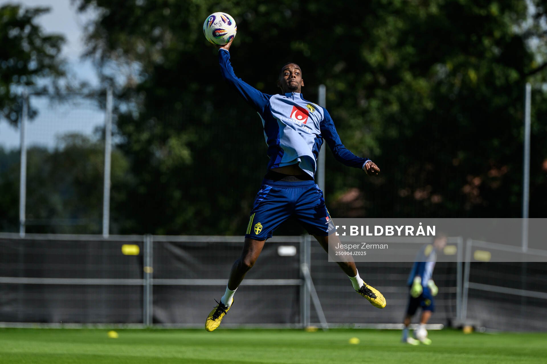 Alexander Isak of the Swedish men's football national team