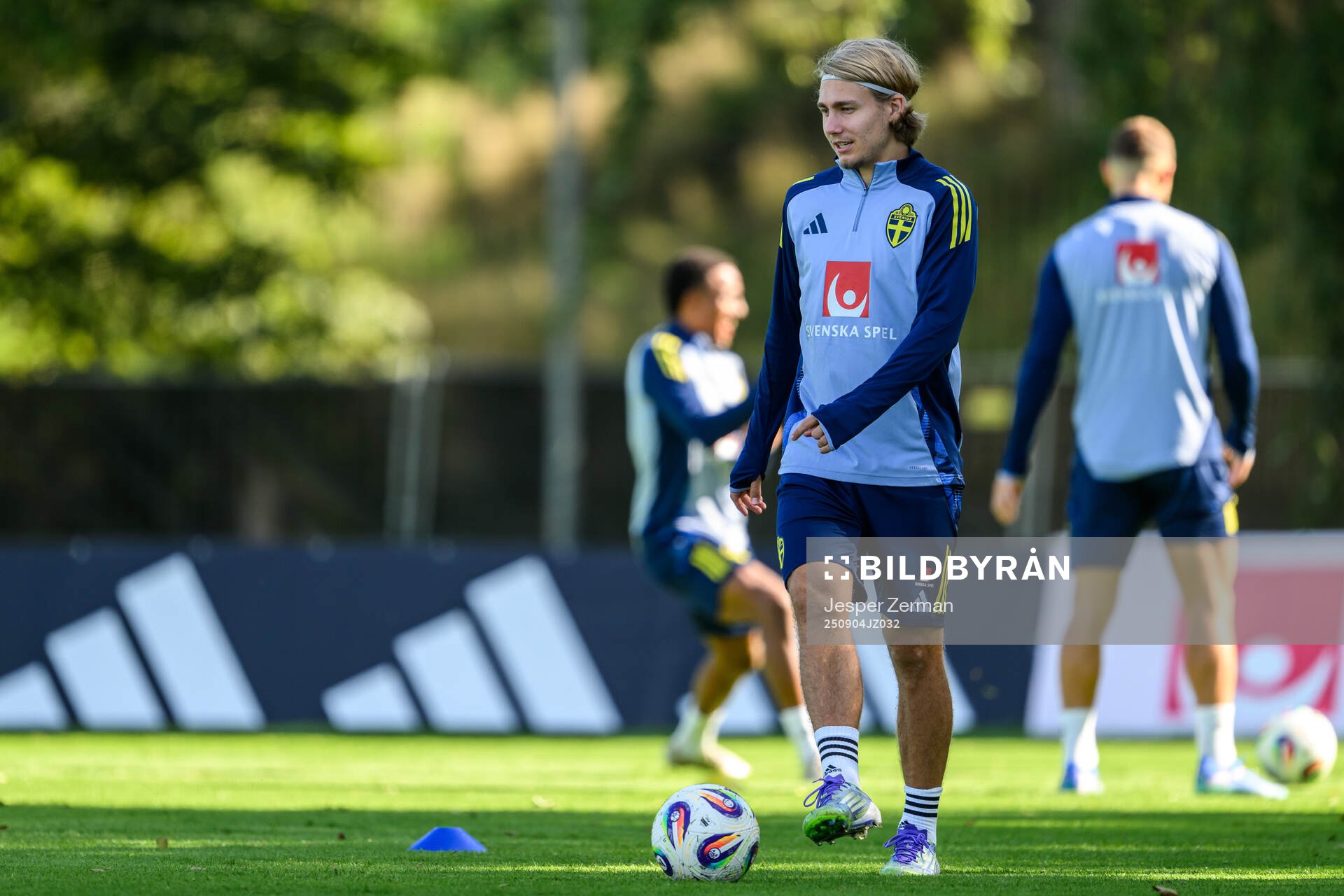 Sebastian Nanasi of the Swedish men's football national