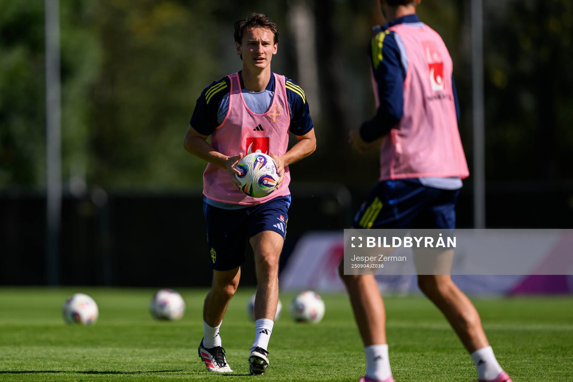 Hjalmar Ekdal of the Swedish men's football national team